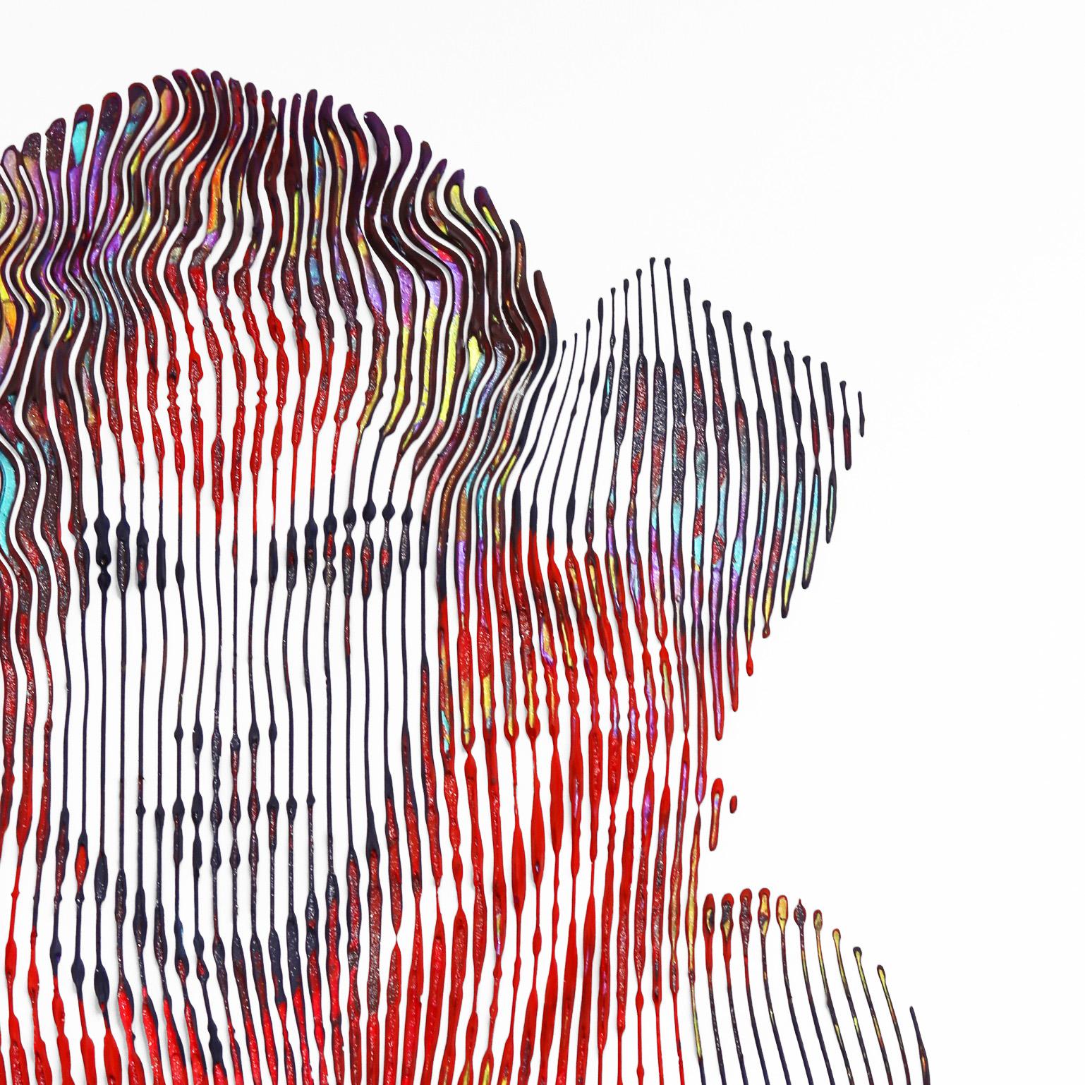 Giocando con l'interazione tra spazio positivo e negativo, colori forti su sfondi neutri, l'artista canadese Virginie Schroeder crea ritratti pop art e immagini iconiche della cultura pop che sfidano la rappresentazione pittorica tradizionale.