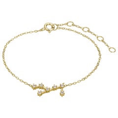 Virgo Constellation Anklet