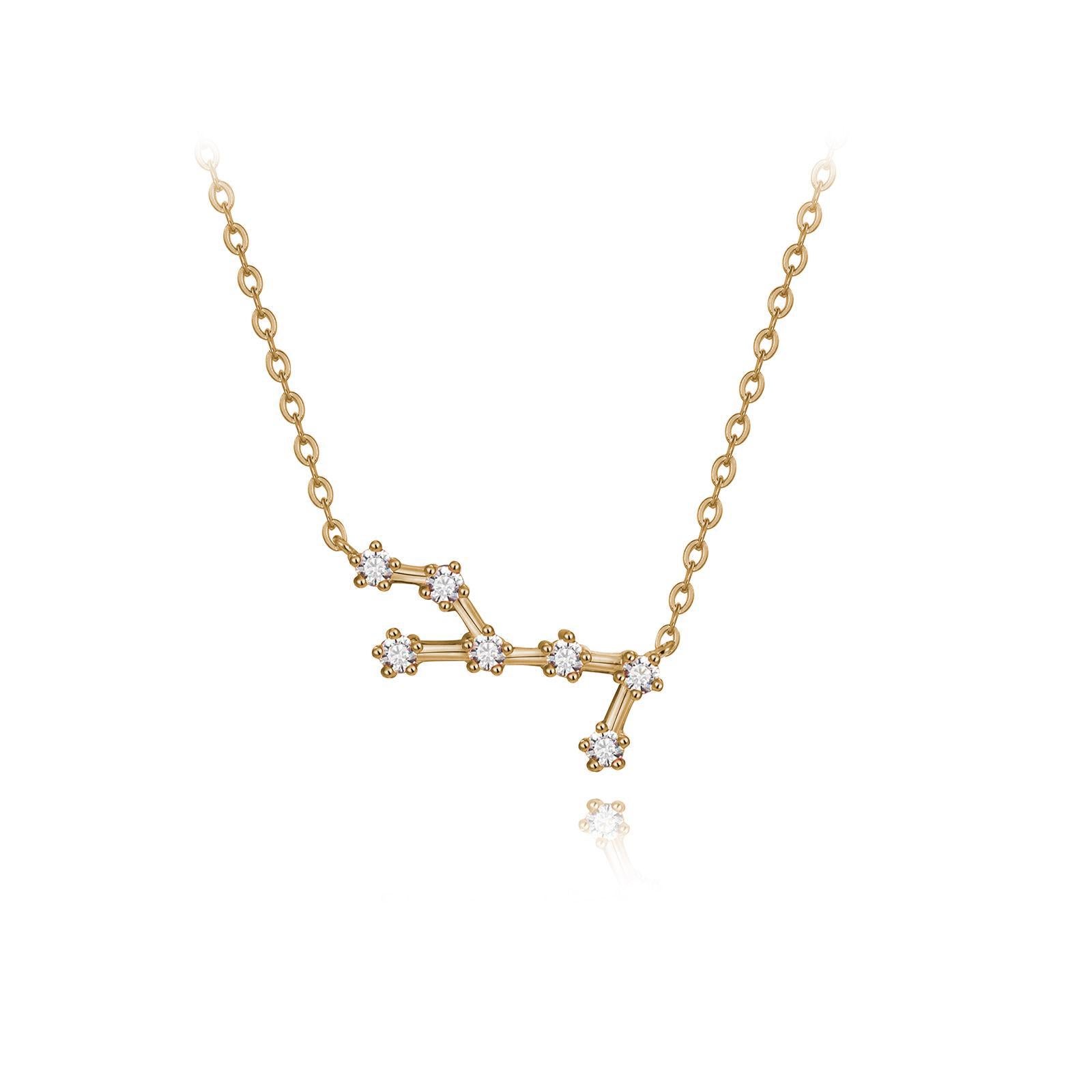 gold constellation necklace