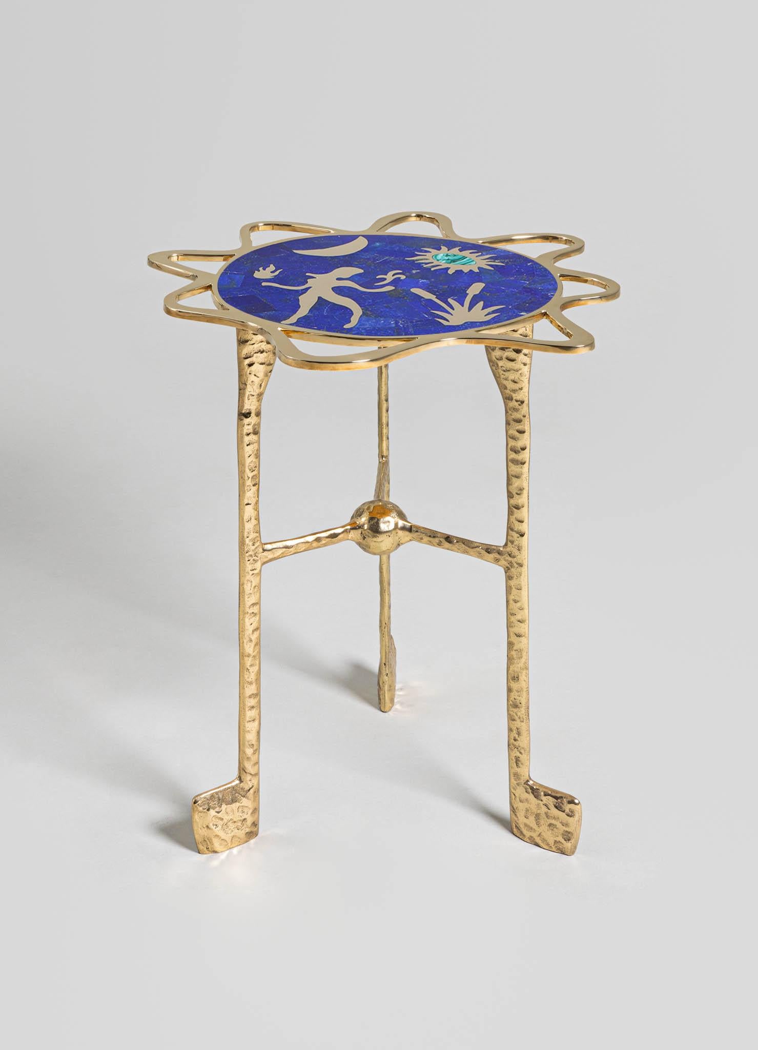 Bring the universe home, and see what’s written in the stars. These renderings of enamel and brass depict the ineffable mysticism of planetary movements, one which governs and dictates the lives of millions across India. Each meticulously designed