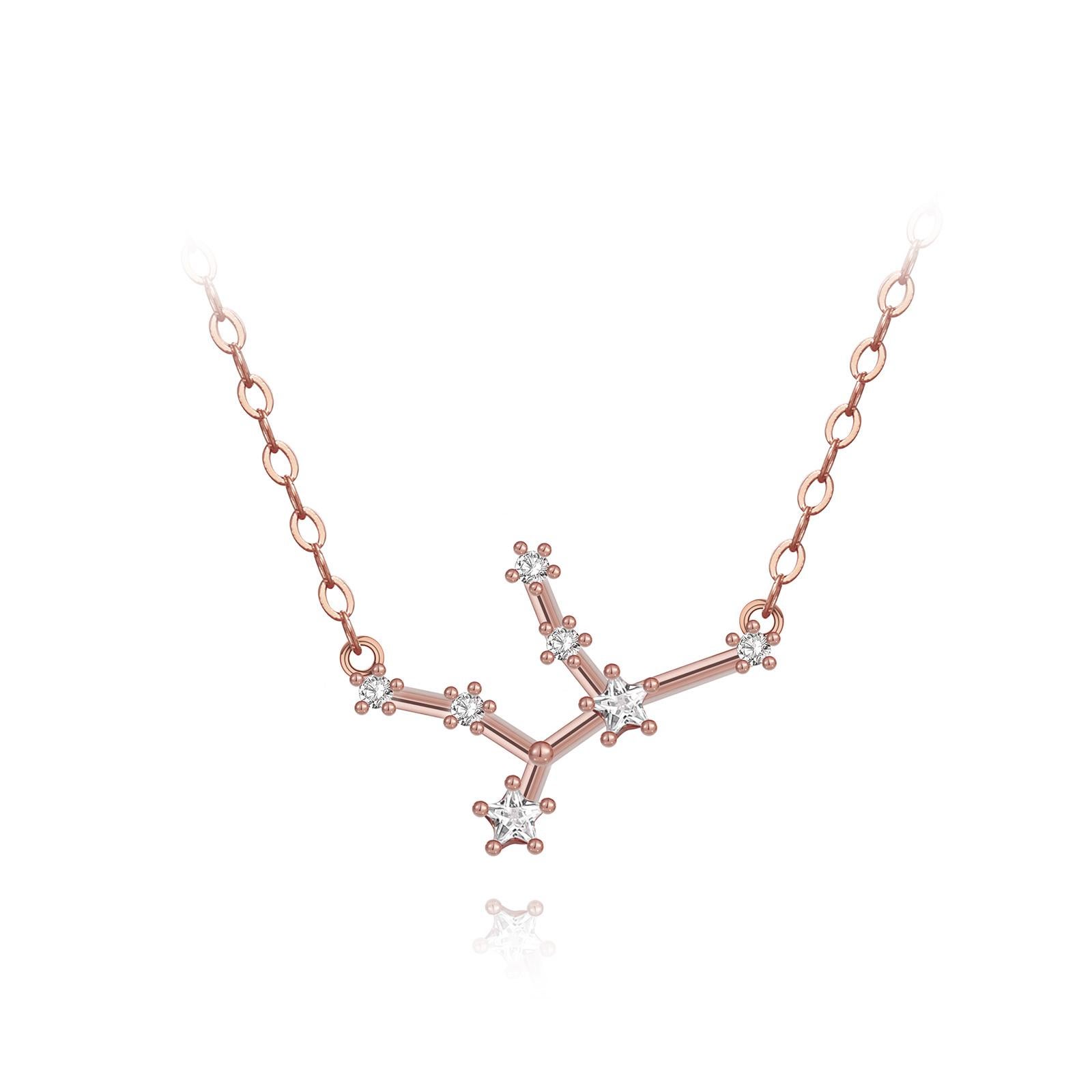 You are unique and your zodiac tells part of your story.  How your zodiac is displayed in the beautiful nighttime sky is what we want you to carry with you always. This virgo star constellation necklace shares a part of your personality with us all 