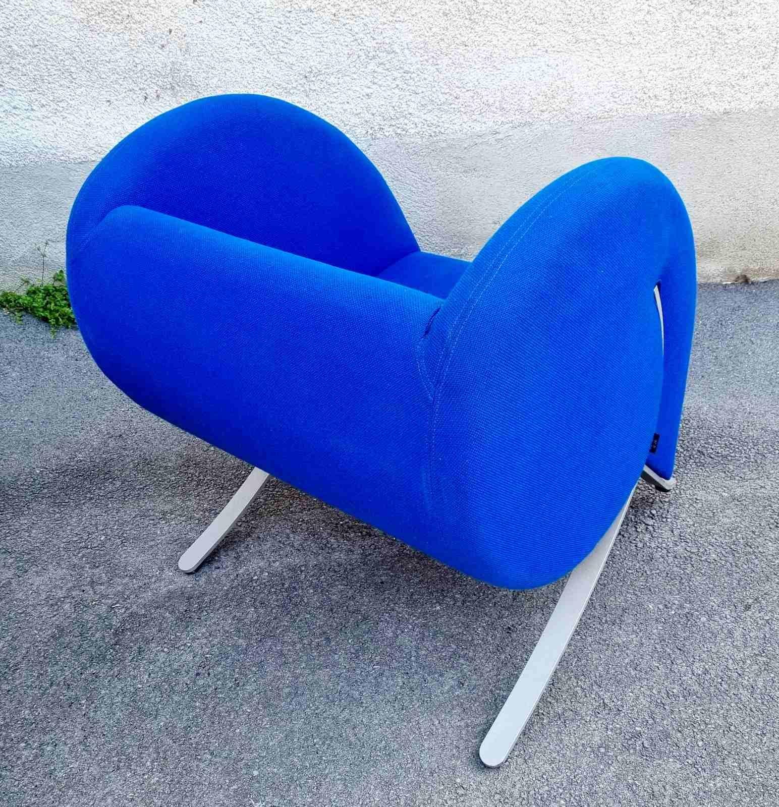 Virgola Armchair Designed by Yaakov Kaufman for Arflex, Italy 90s For Sale 3