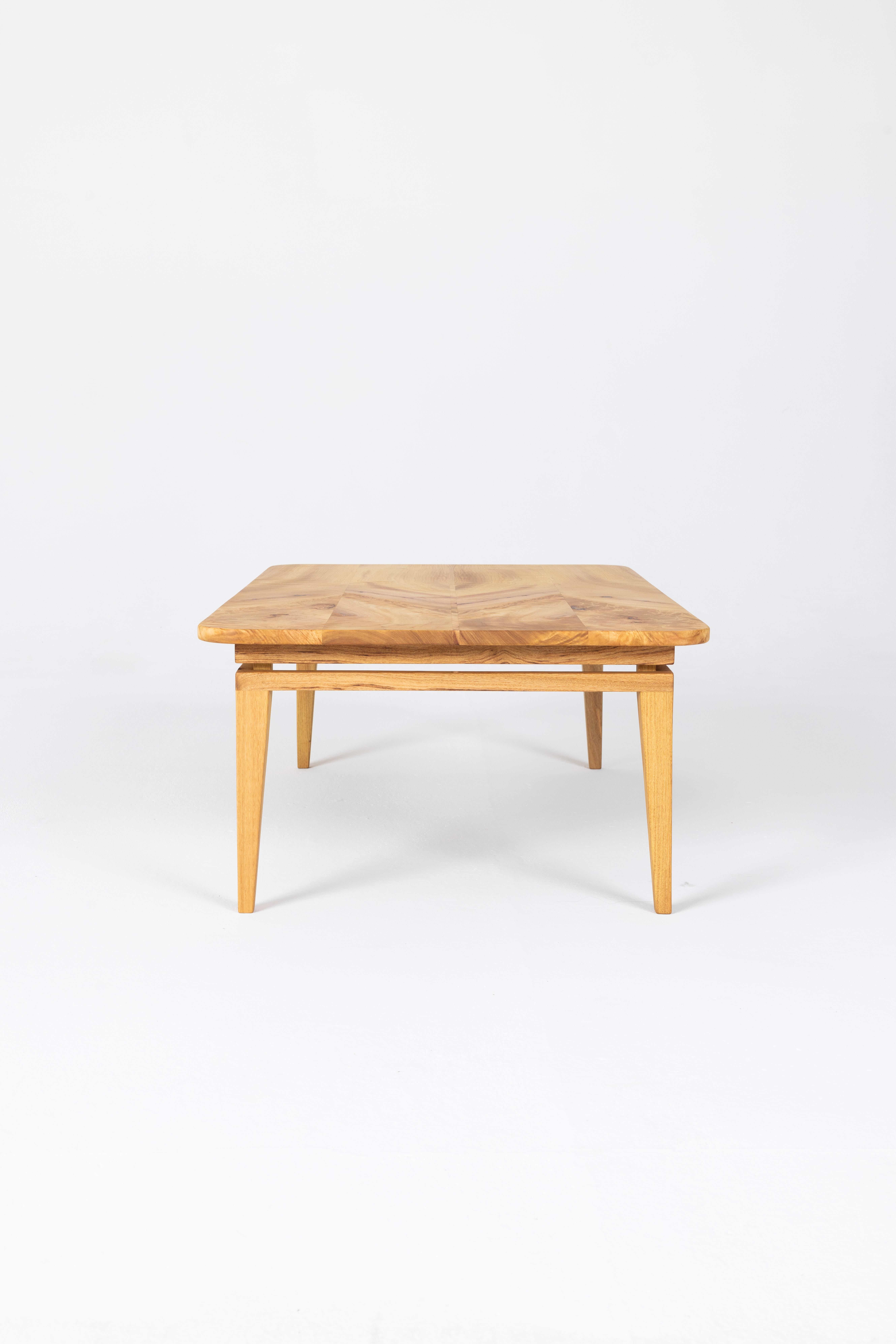 Hardwood Visaeti Coffee Table made from a fallen camphor tree For Sale