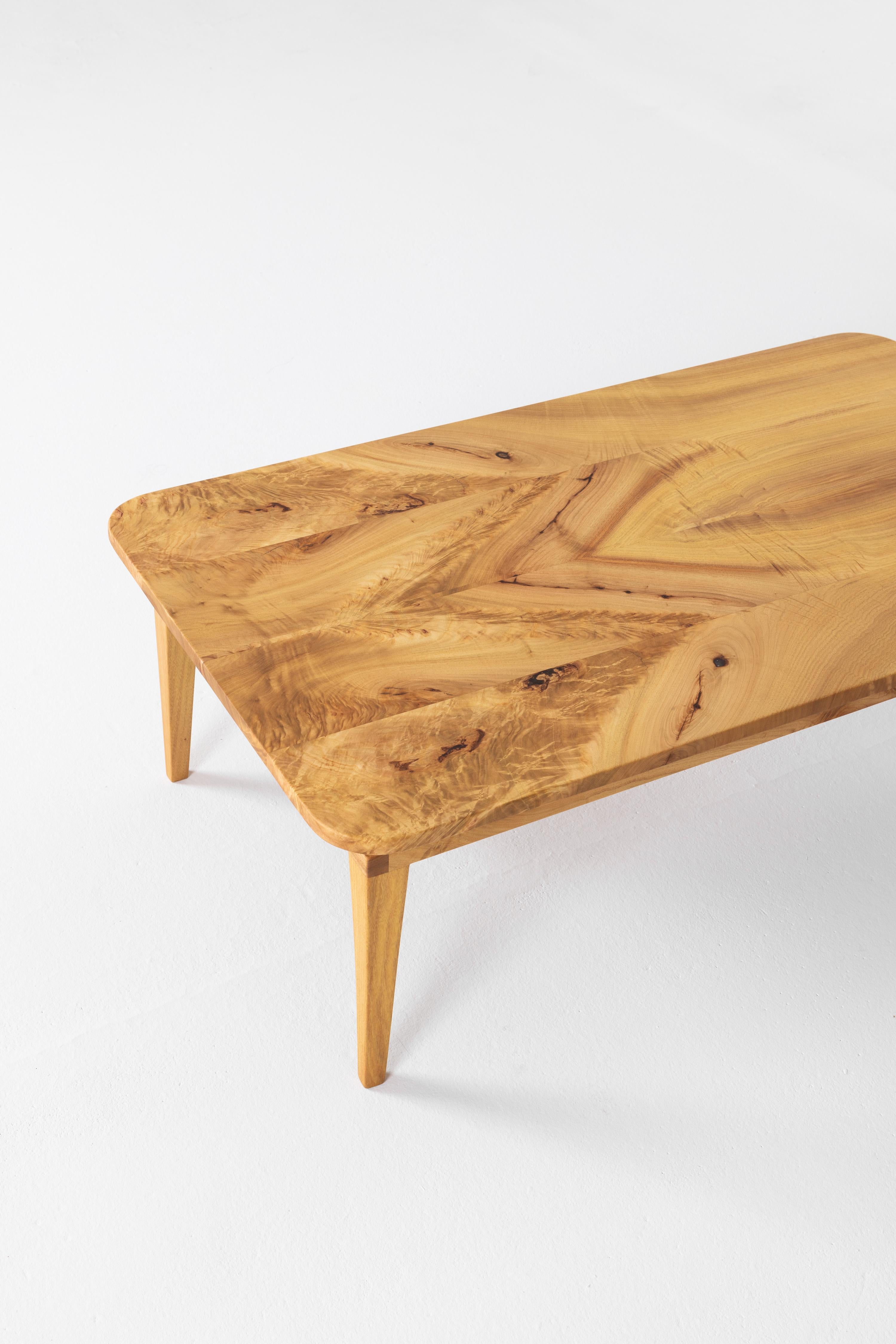 Visaeti Coffee Table made from a fallen camphor tree For Sale 1