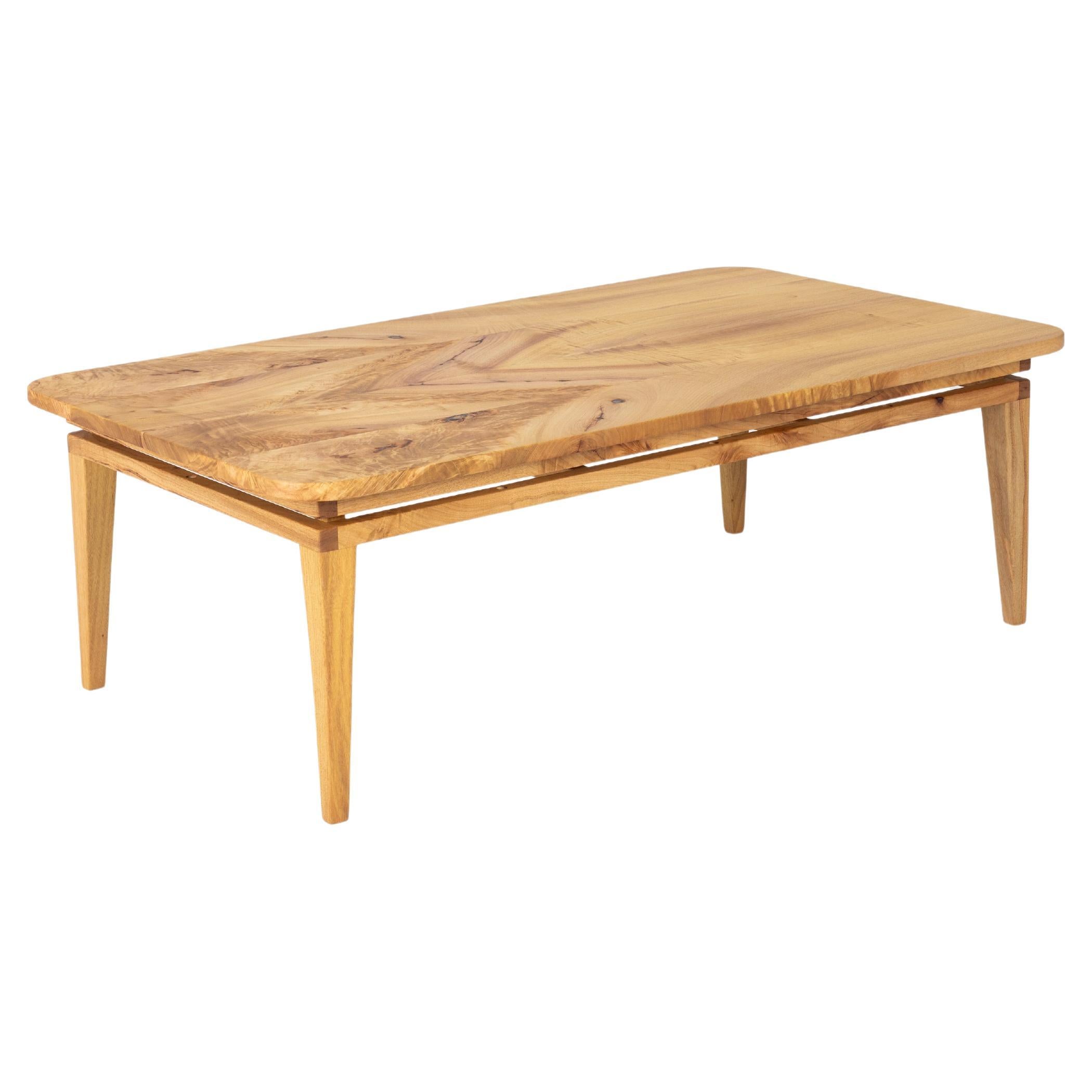 Visaeti Coffee Table made from a fallen camphor tree For Sale