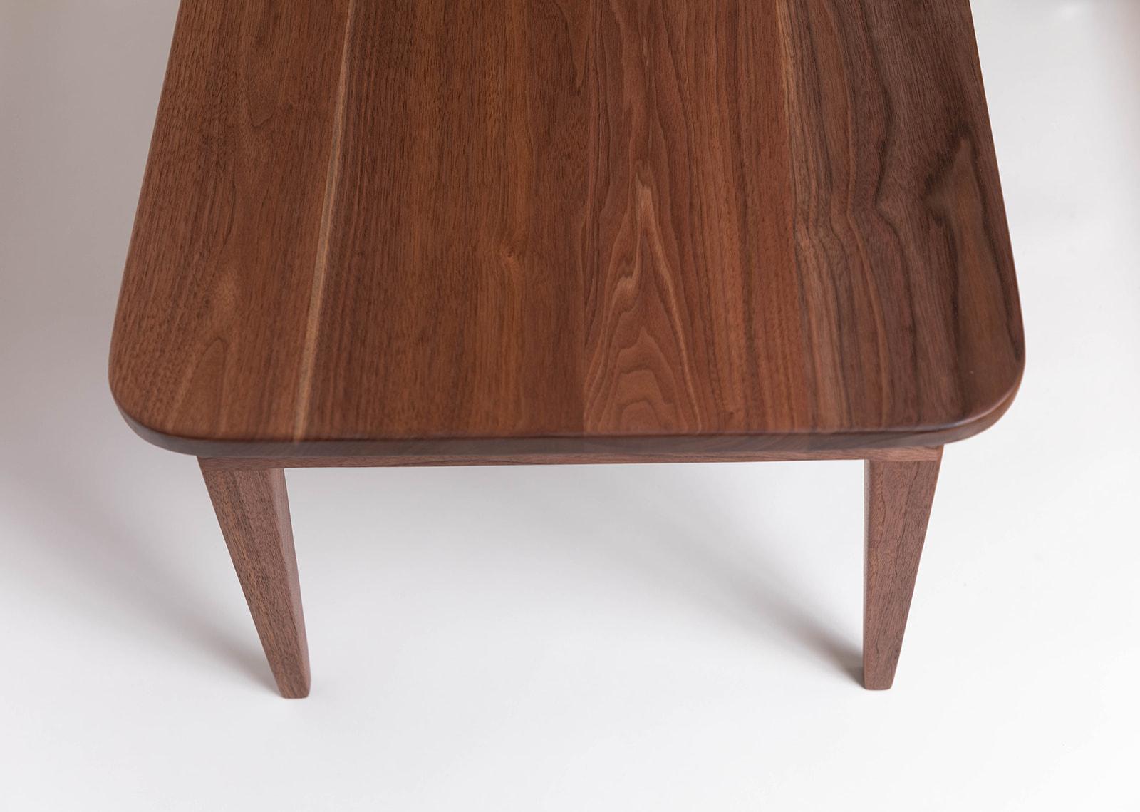 Contemporary Visaeti Coffee Table Walnut For Sale
