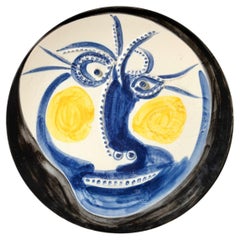 Visage (A.R.448) - Picasso Madoura Ceramic Face Plate