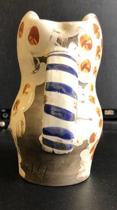 Visage aux Points (A.R. 610) Picasso Madoura Ceramic Pitcher