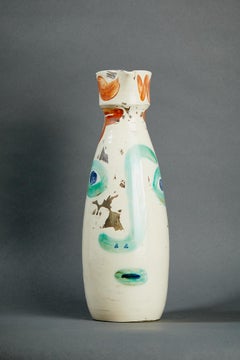 Visage, Pichet tourné, Pablo Picasso Madoura, édition Madoura, 1969