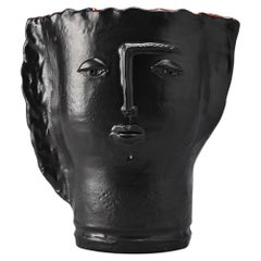 "Visage" Vase by the Cloutier Brothers, A Unique Artwork