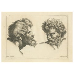 Gesichter der Tugend und Kraft: Raphael bis Pigné, 1740