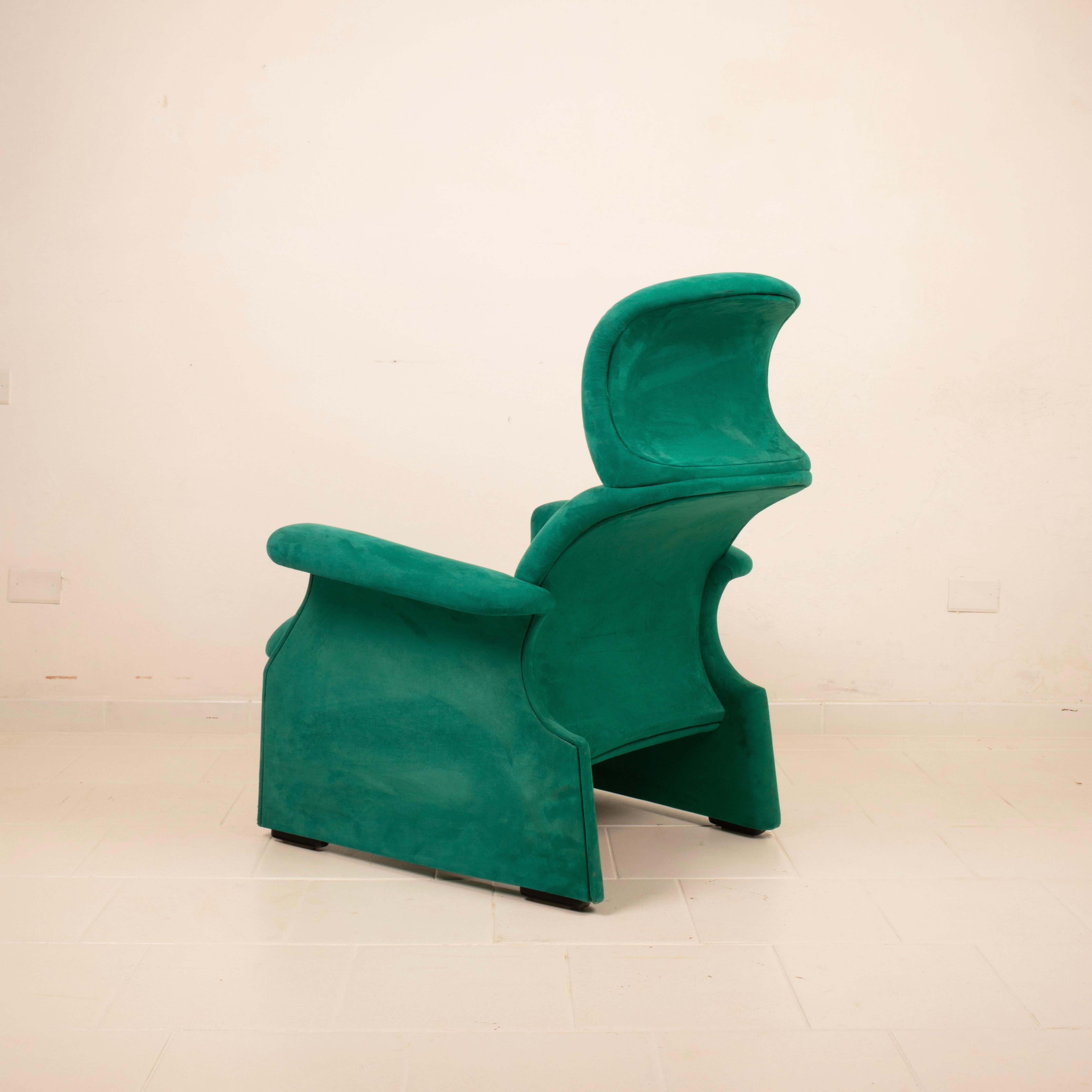Italian Fauteuil Viscontea par Achille et Pier Giacomo Castiglioni pour Simon Internation en vente