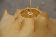 Viscontea Castiglioni Kronleuchter 1960 Beige Italienisches Design Pop Art Flos Cocoon