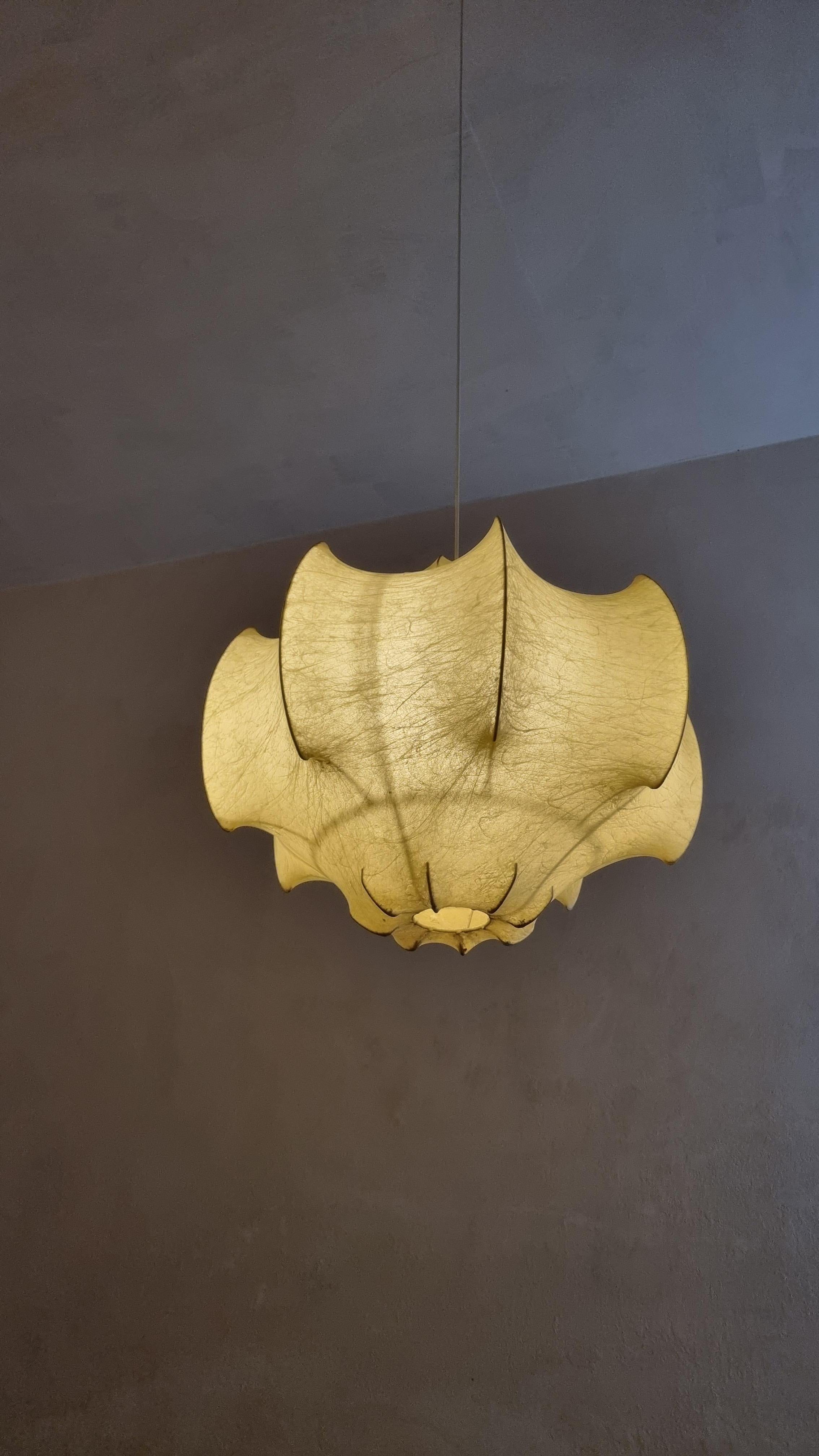 Mid-Century Modern Viscontea ceiling lamp by Achille and Pier Giacomo Castiglioni Flos, 1960 For Sale