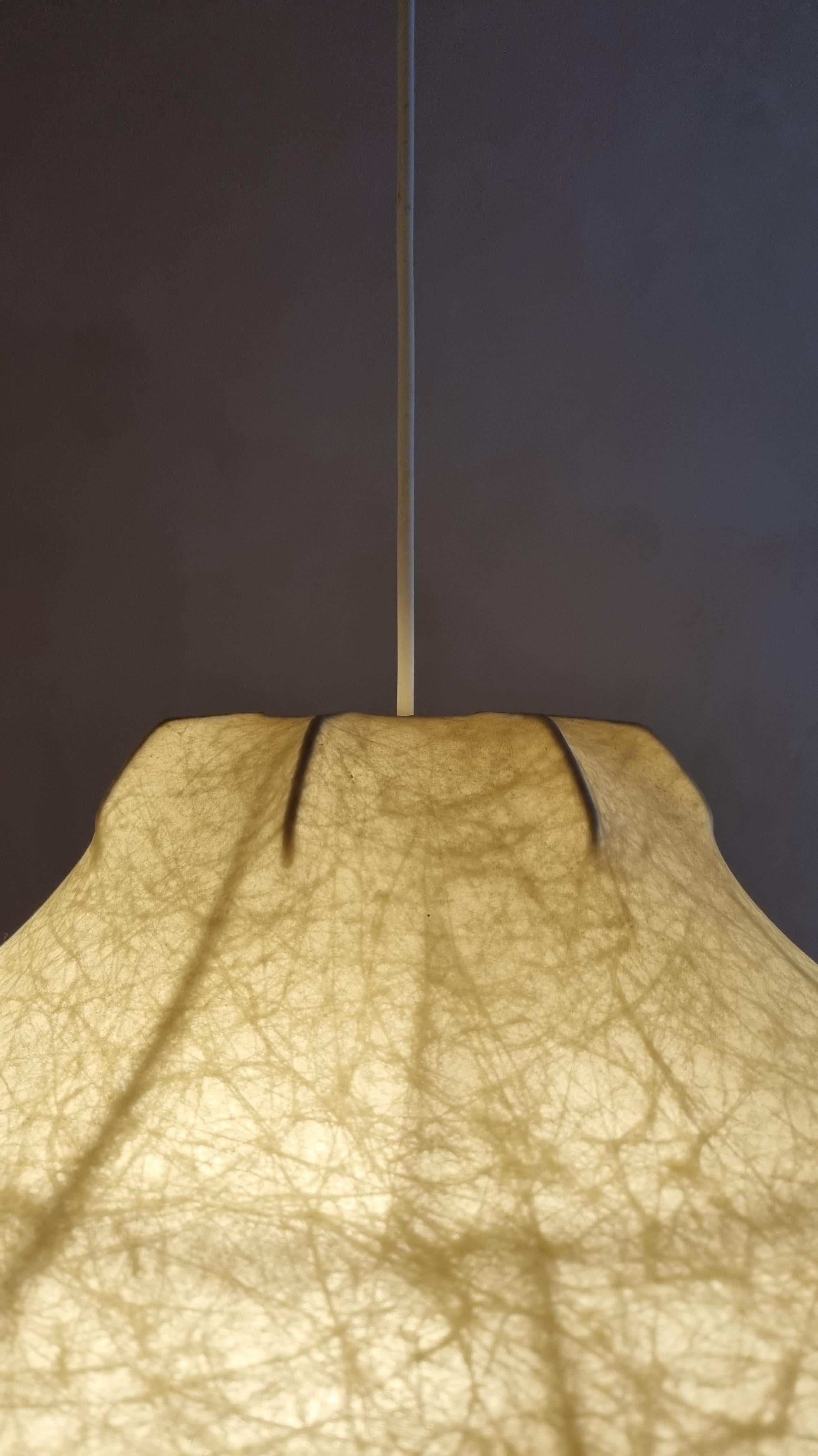 Viscontea ceiling lamp by Achille and Pier Giacomo Castiglioni Flos, 1960 In Good Condition For Sale In Arezzo, Italy