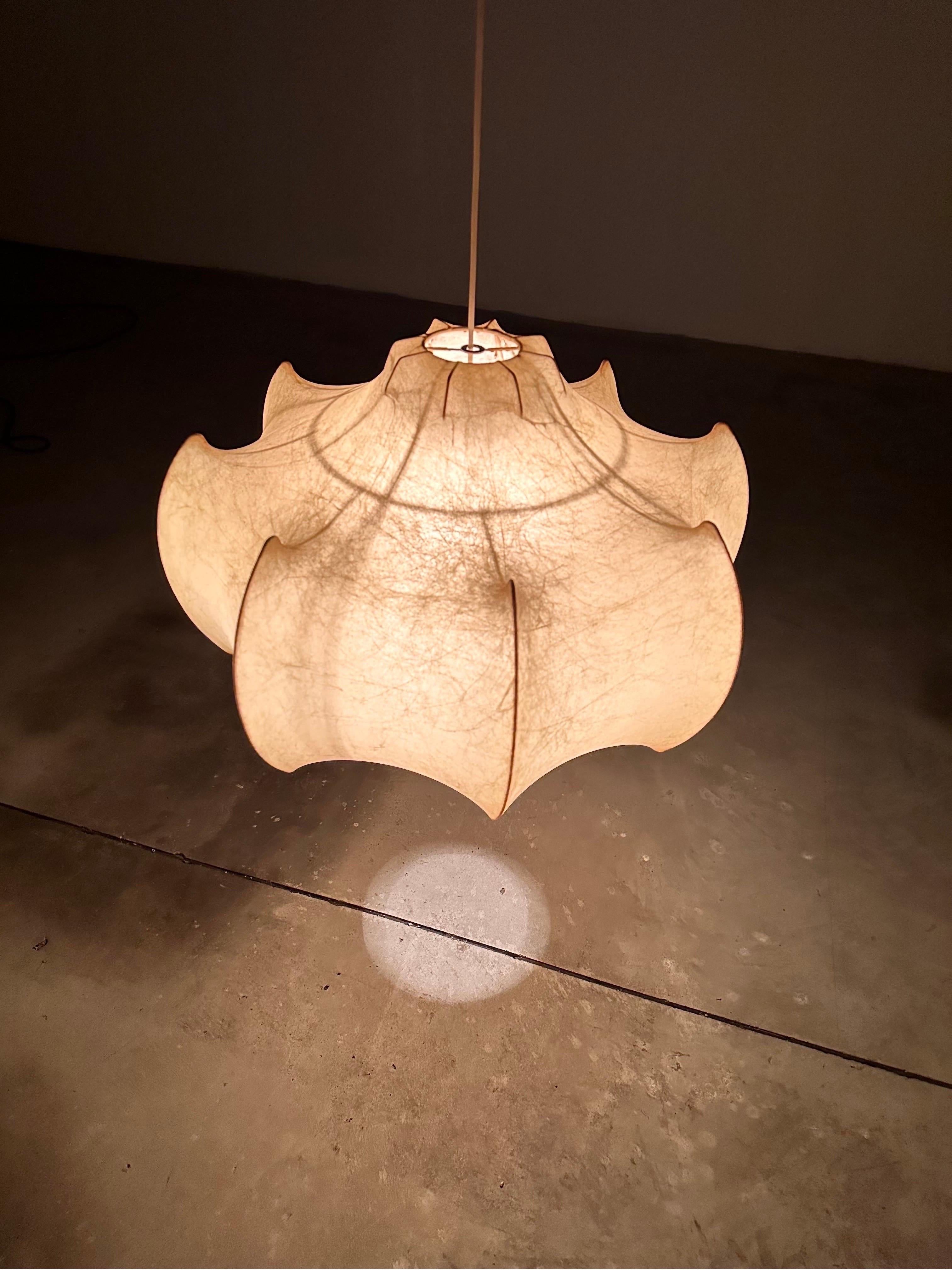 Italian 'Viscontea' Ceiling Lamp by Achille and Pier Giacomo Castiglioni for Flos, 1960s