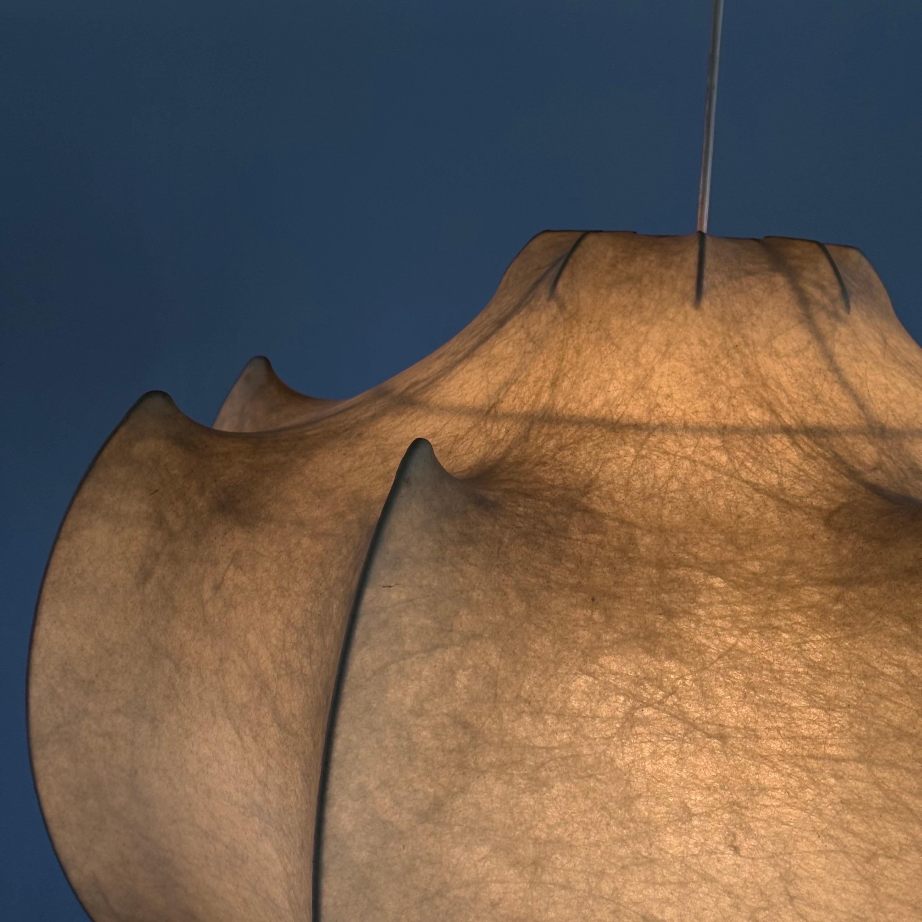Fait main Plafonnier Viscontea d'Achille et Pier Giacomo Castiglioni pour Flos, années 1960