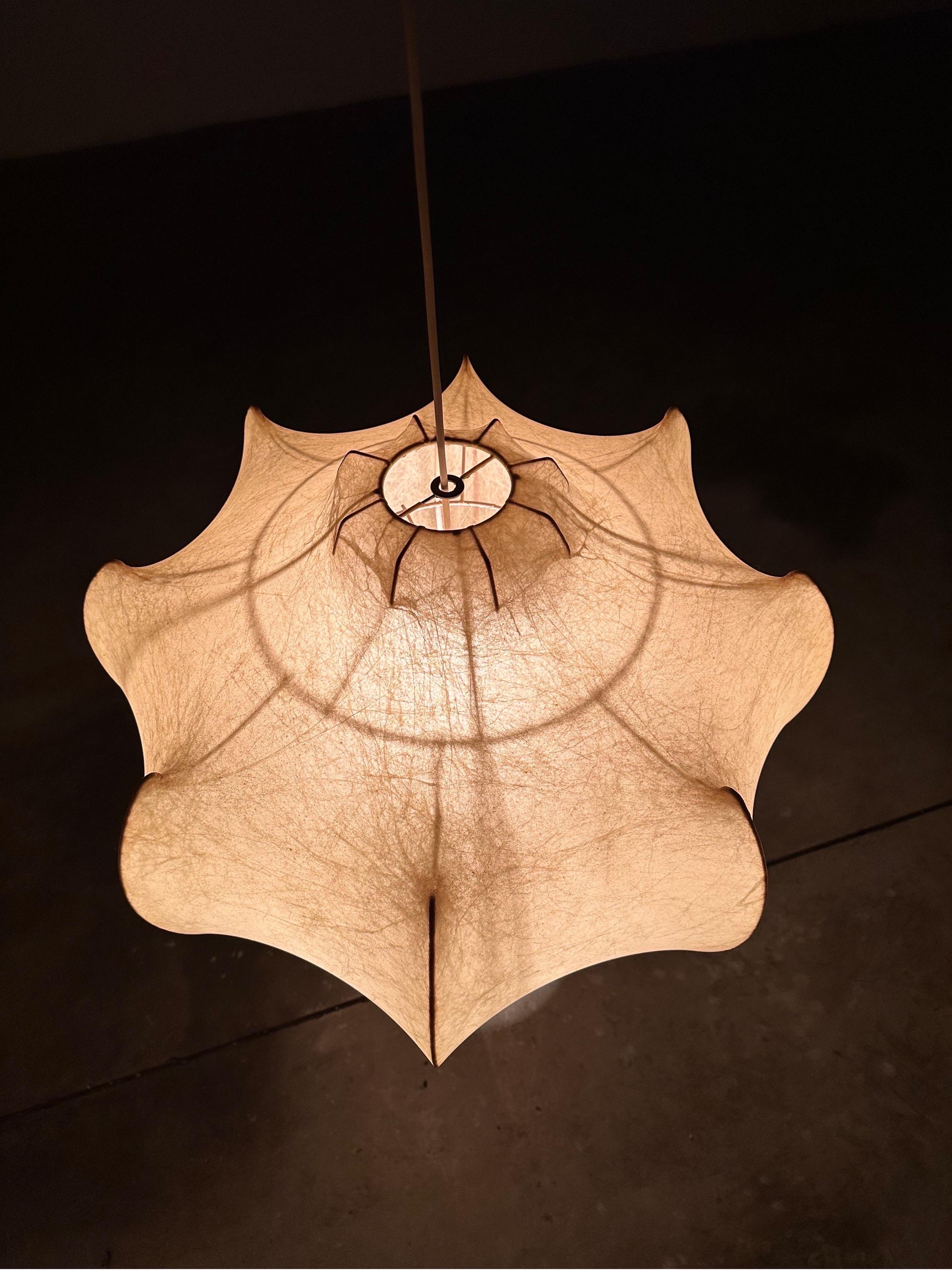 Metal 'Viscontea' Ceiling Lamp by Achille and Pier Giacomo Castiglioni for Flos, 1960s
