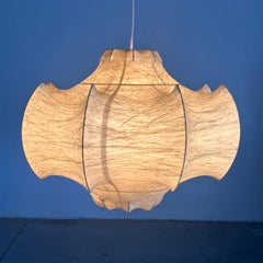 "Viscontea" Ceiling Lamp by Castiglioni for Flos, 1960s, Authentic Patina