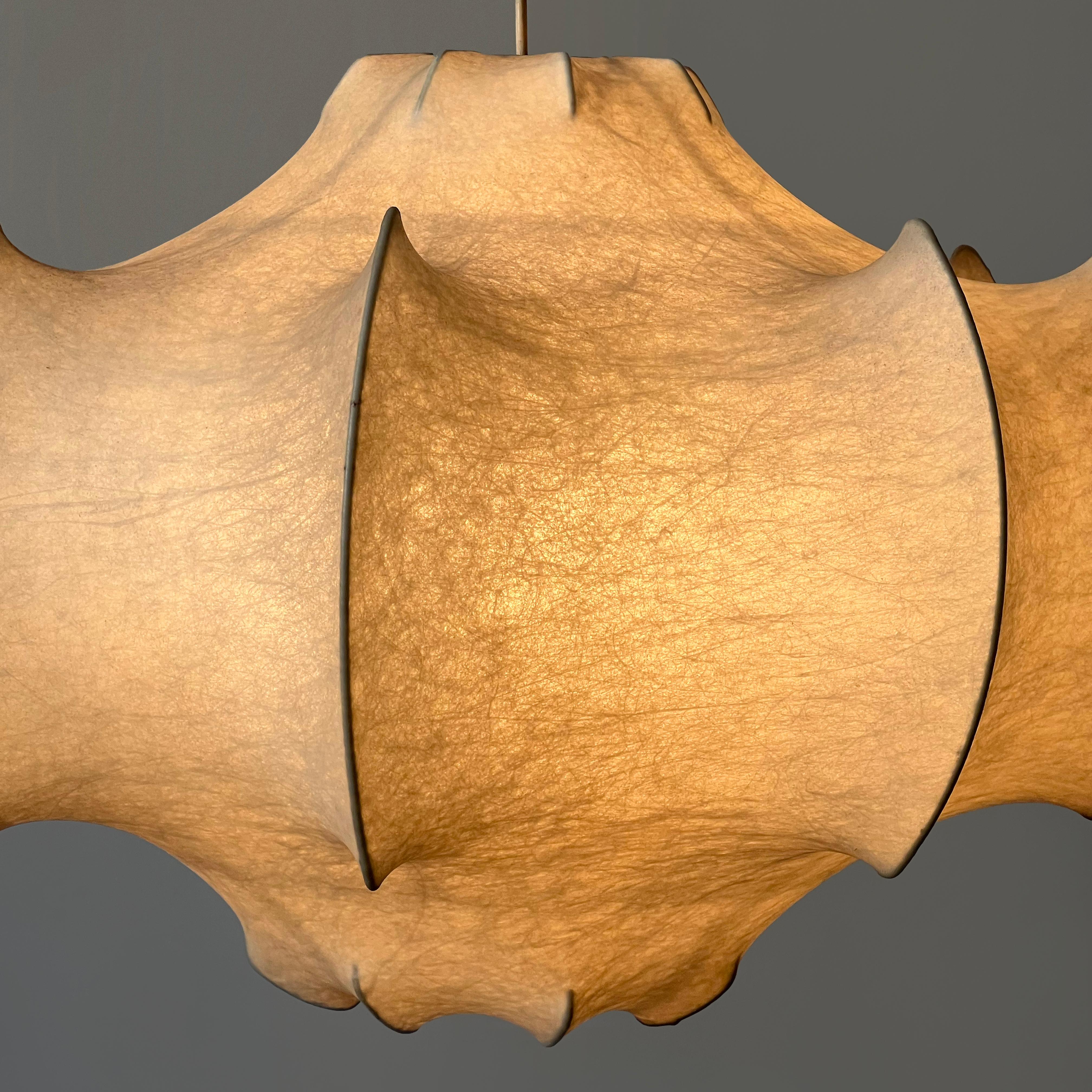 Mid-Century Modern Viscontea Ceiling Lamp designed by Achille & P.Giacomo Castiglioni for Flos. Ita For Sale