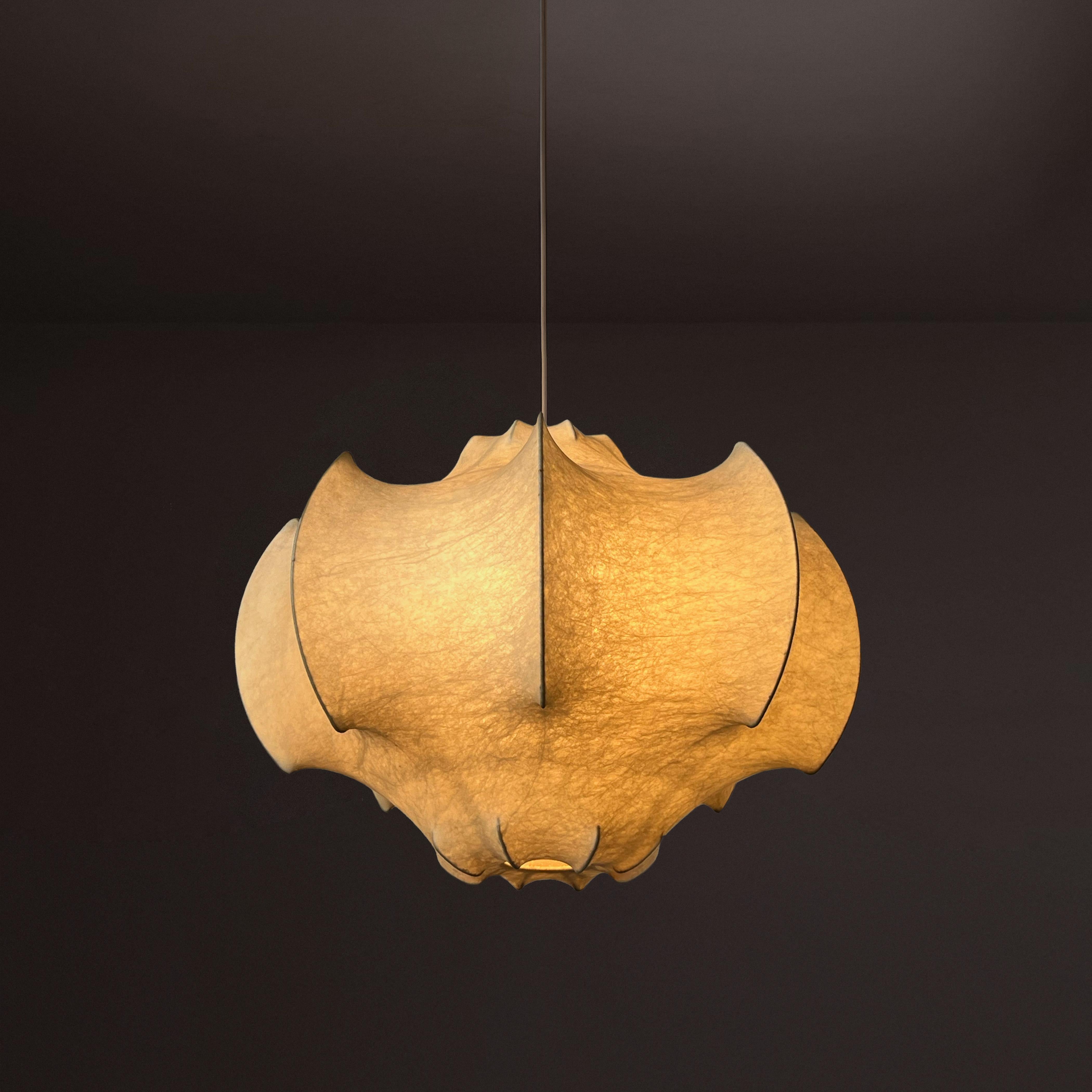 Viscontea Ceiling Lamp designed by Achille & P.Giacomo Castiglioni for Flos. Ita In Good Condition For Sale In Milano, IT