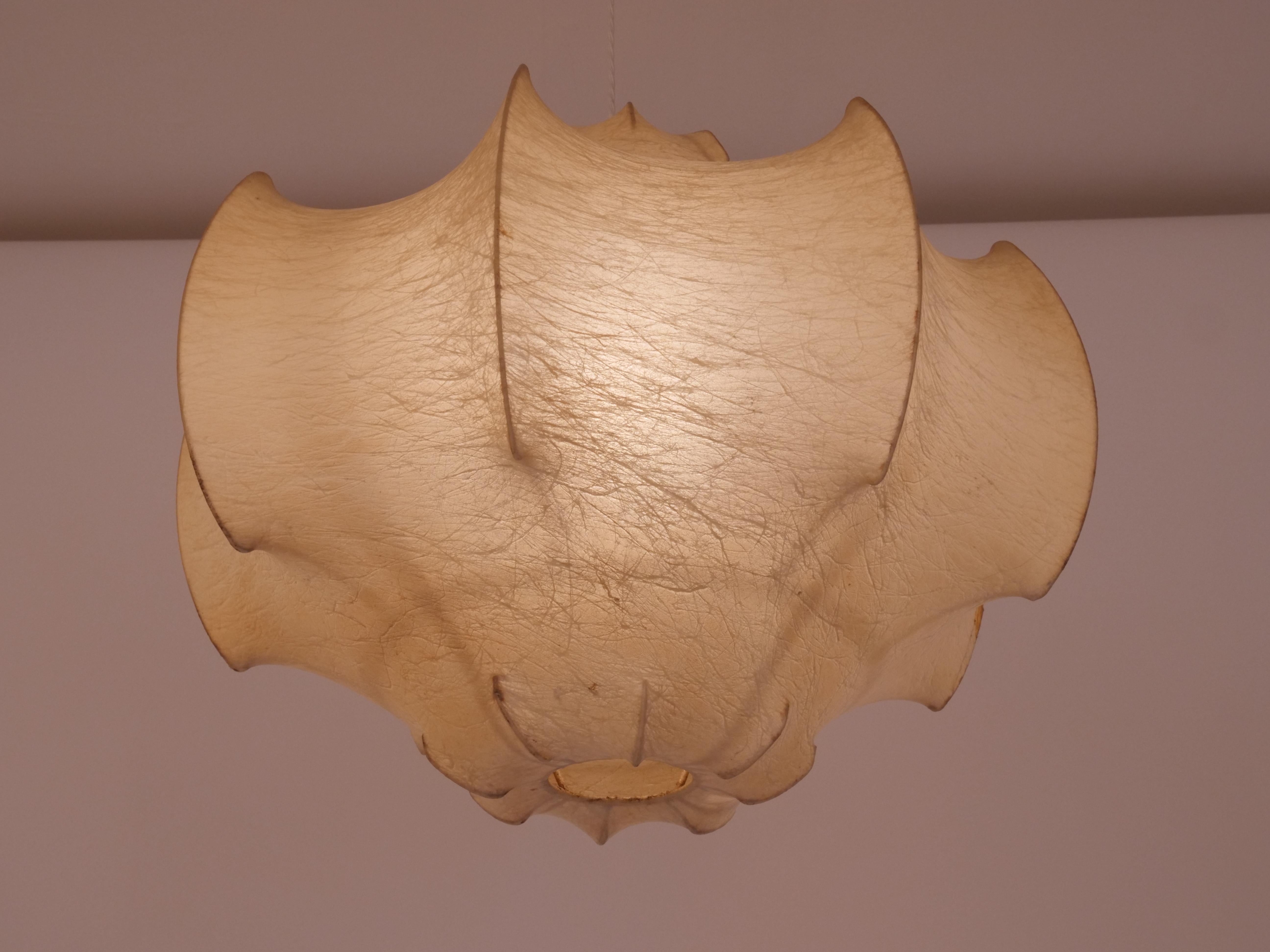 Mid-Century Modern 'Viscontea' chandelier by Achille and Pier Giacomo Castiglioni, Italy c1960