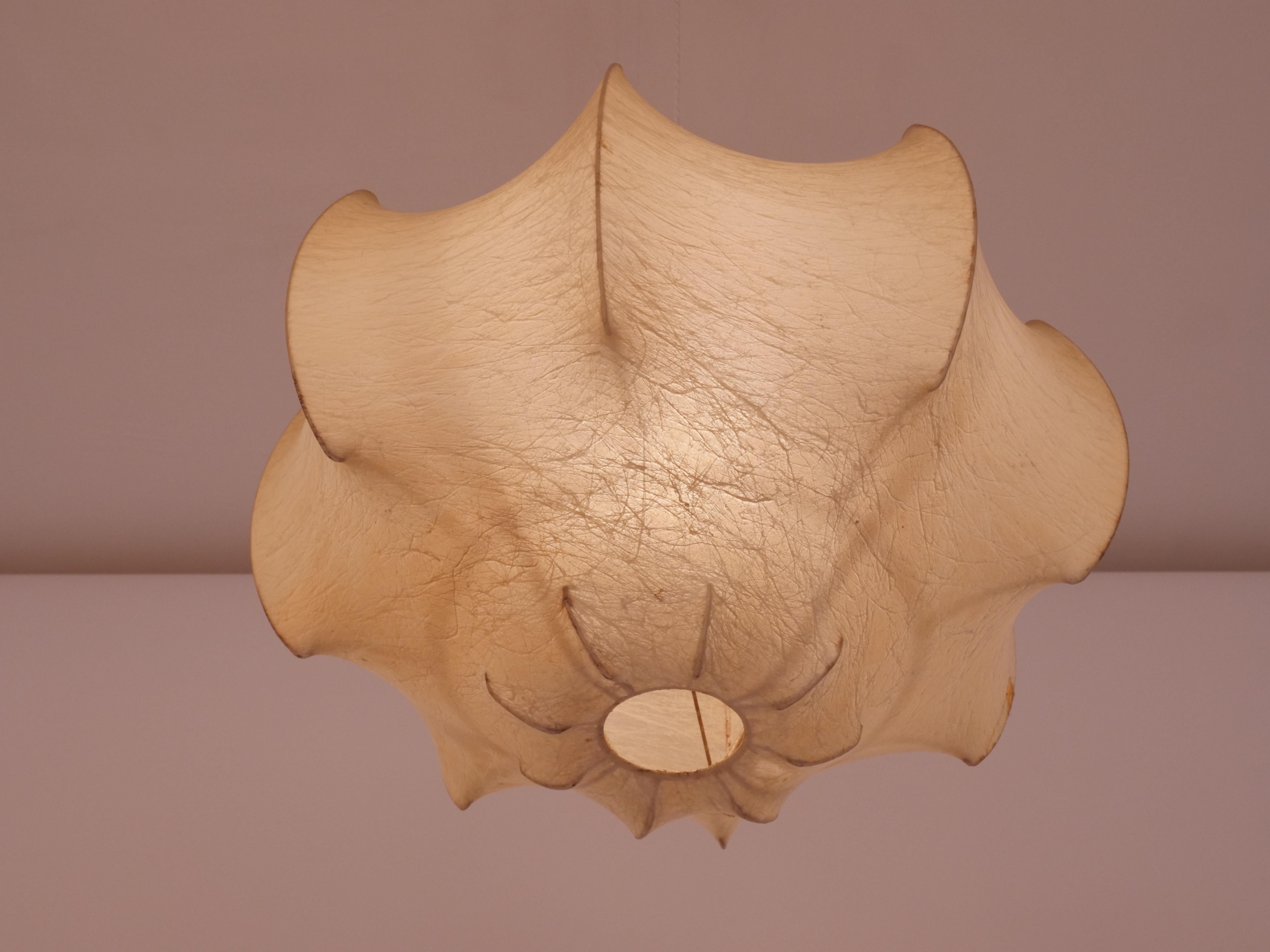 Italian 'Viscontea' chandelier by Achille and Pier Giacomo Castiglioni, Italy c1960