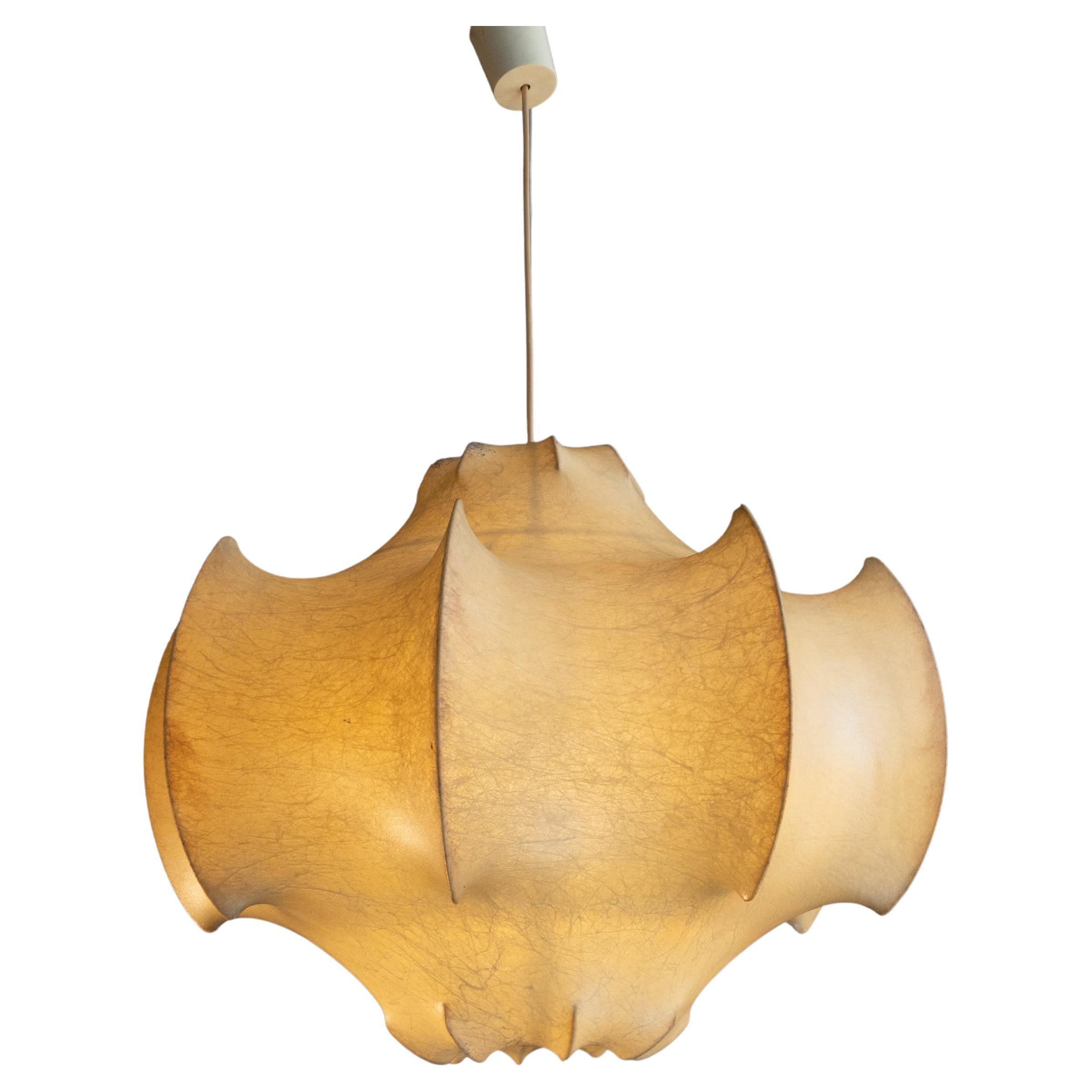 Viscontea Kokon Lampe Achille und Pier Giacomo Castiglioni Flos 1960 Mitte des Jahrhunderts