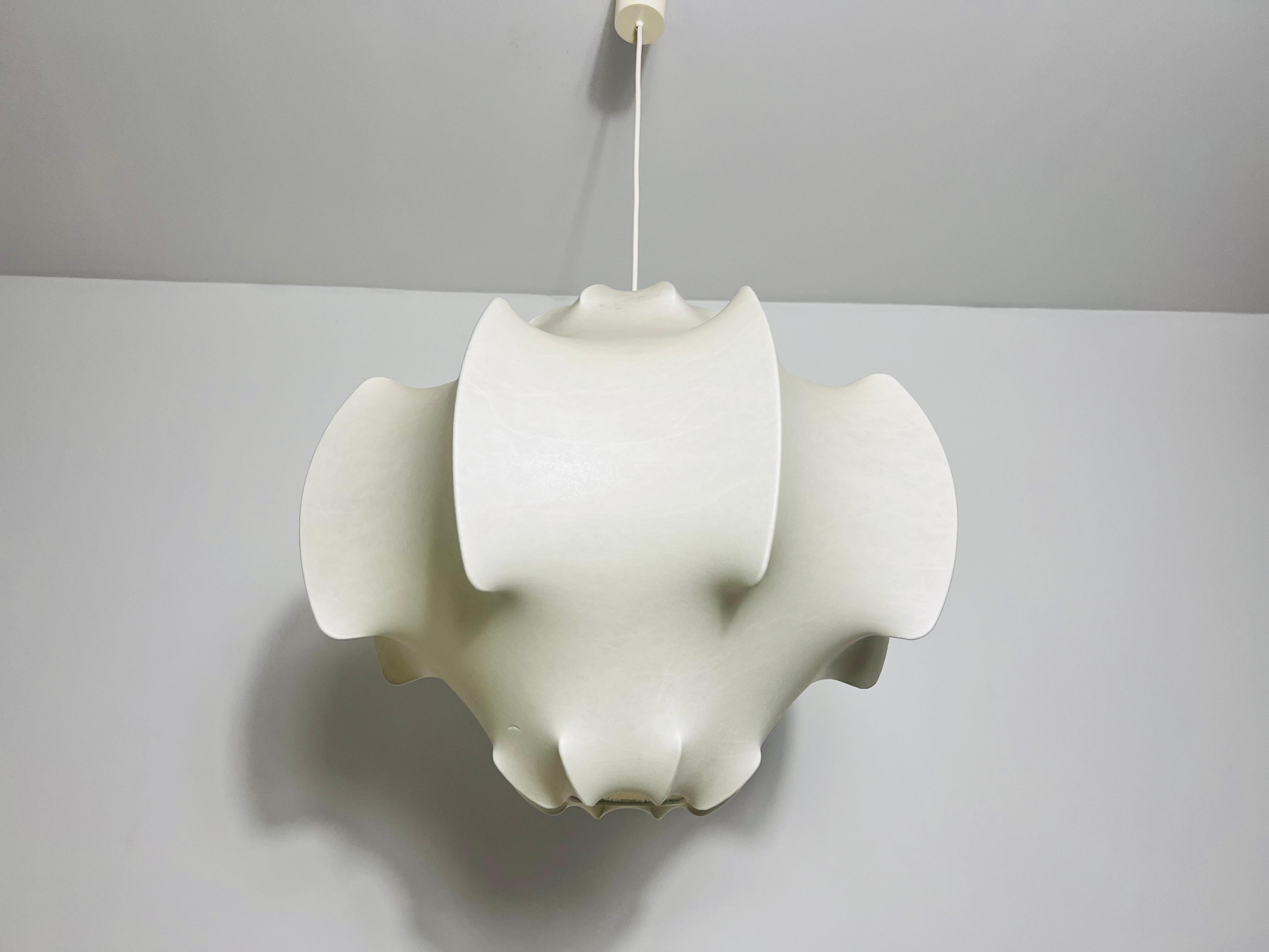 Mid-Century Modern Viscontea Cocoon Pendant Light by Achille and Pier Giacomo Castiglioni for Flos