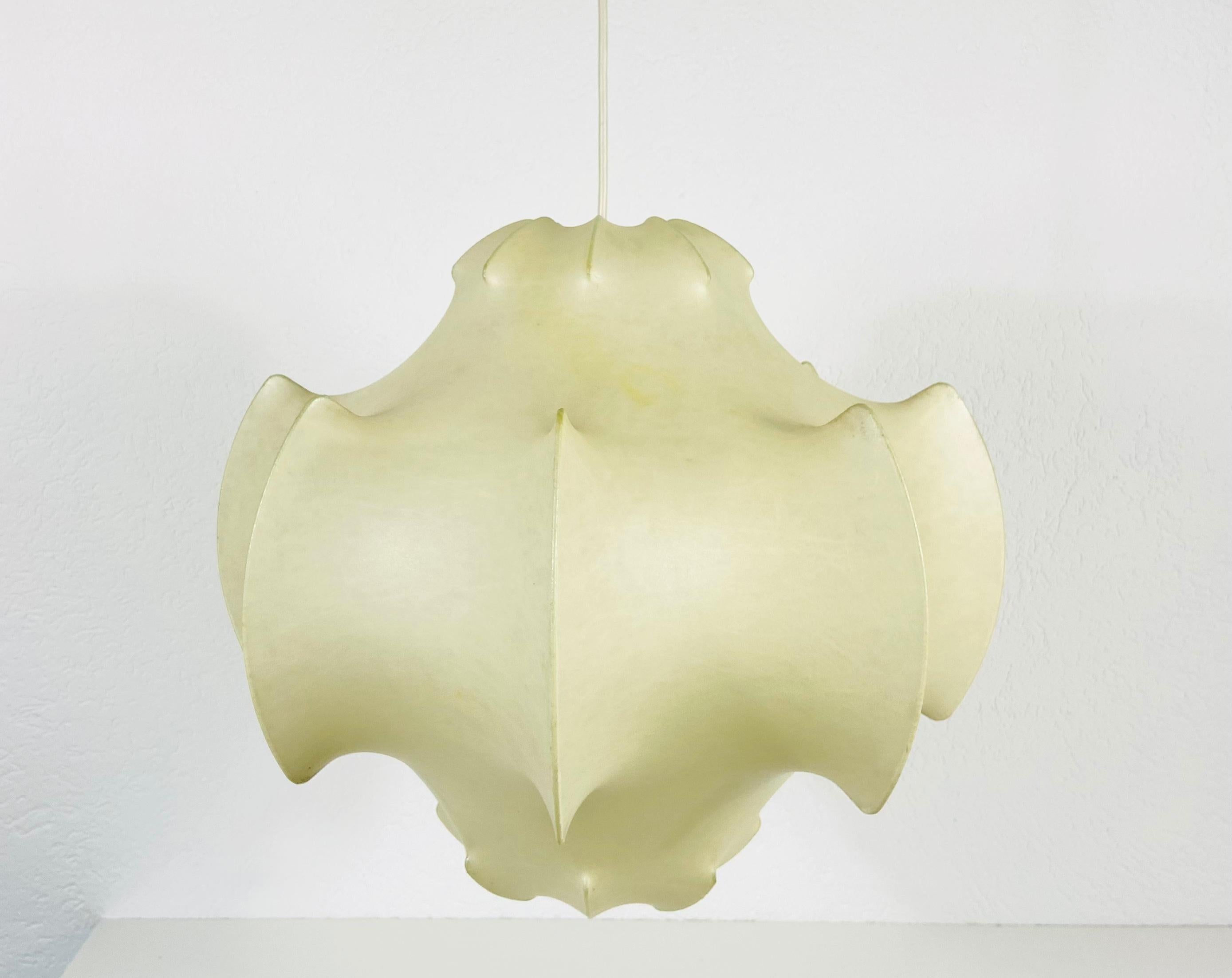 European Viscontea Cocoon Pendant Light by Achille and Pier Giacomo Castiglioni for Flos