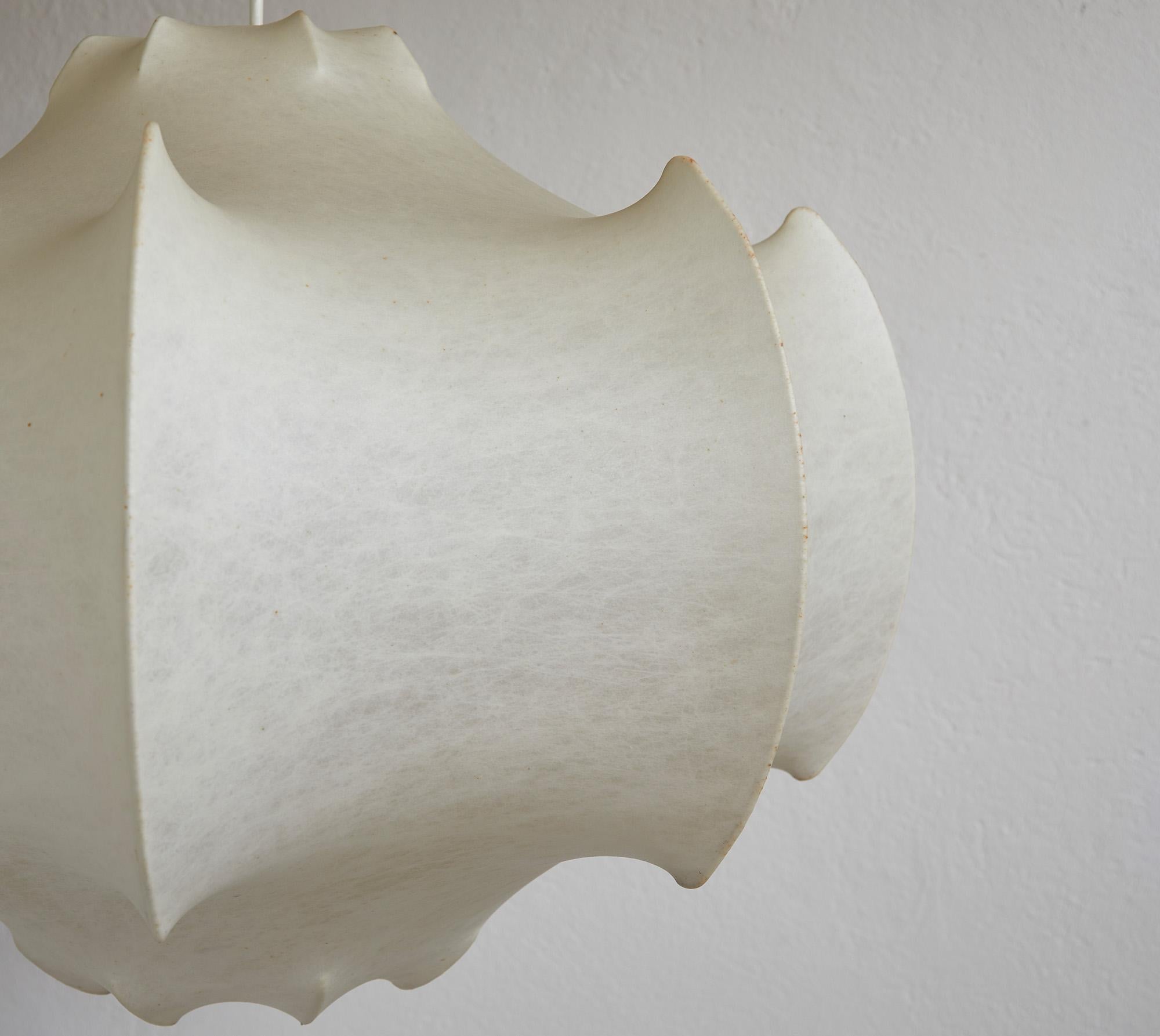 Viscontea pendant lamp by Achille and Piergiacomo Castiglioni, Flos 1960 For Sale 3
