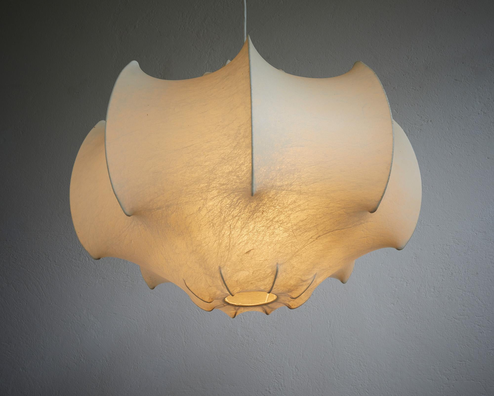 Viscontea pendant lamp by Achille and Piergiacomo Castiglioni, Flos 1960 In Good Condition For Sale In Renens, CH