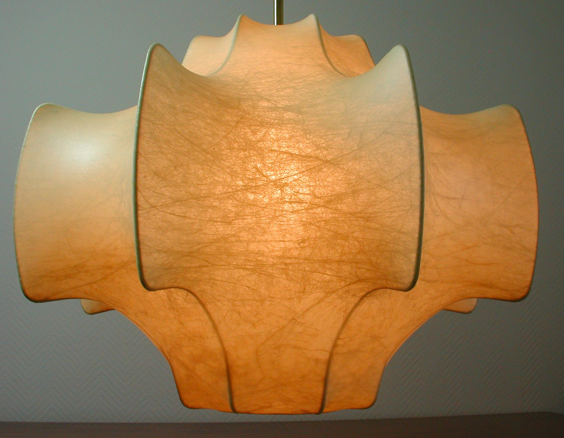 Mid-20th Century Viscontea Pendant Light by Achille & Pier Giacomo Castiglioni for Flos, 1960s