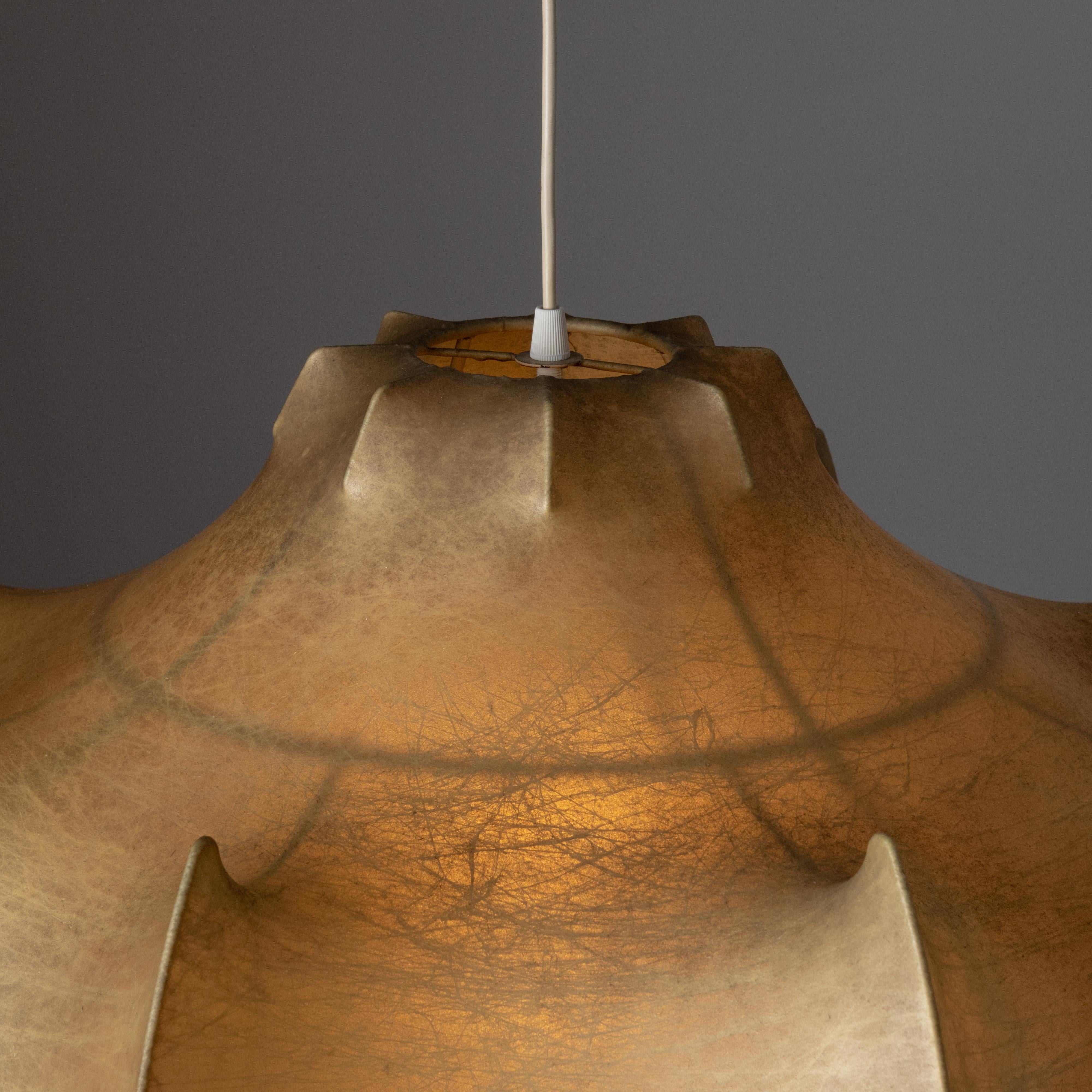 Steel 'Viscontea' Suspension Light by Achille & Pier Giacomo Castiglioni for Flos