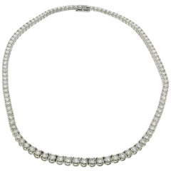 Visconti 31.64 Carat Diamond Tennis Necklace
