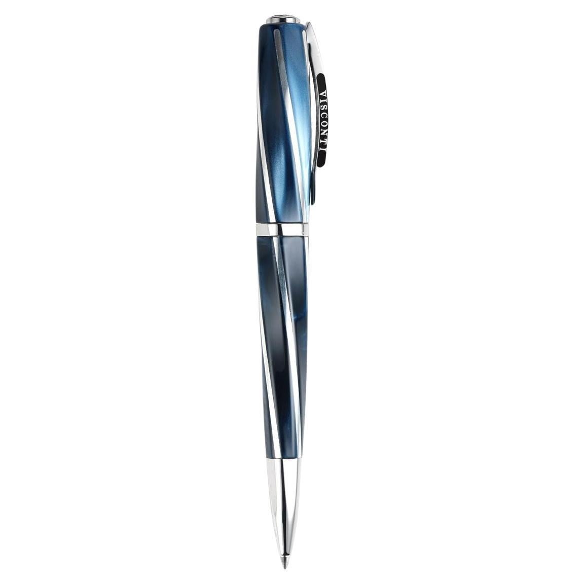Visconti Divina Elegance Blue Ball Point Pen For Sale