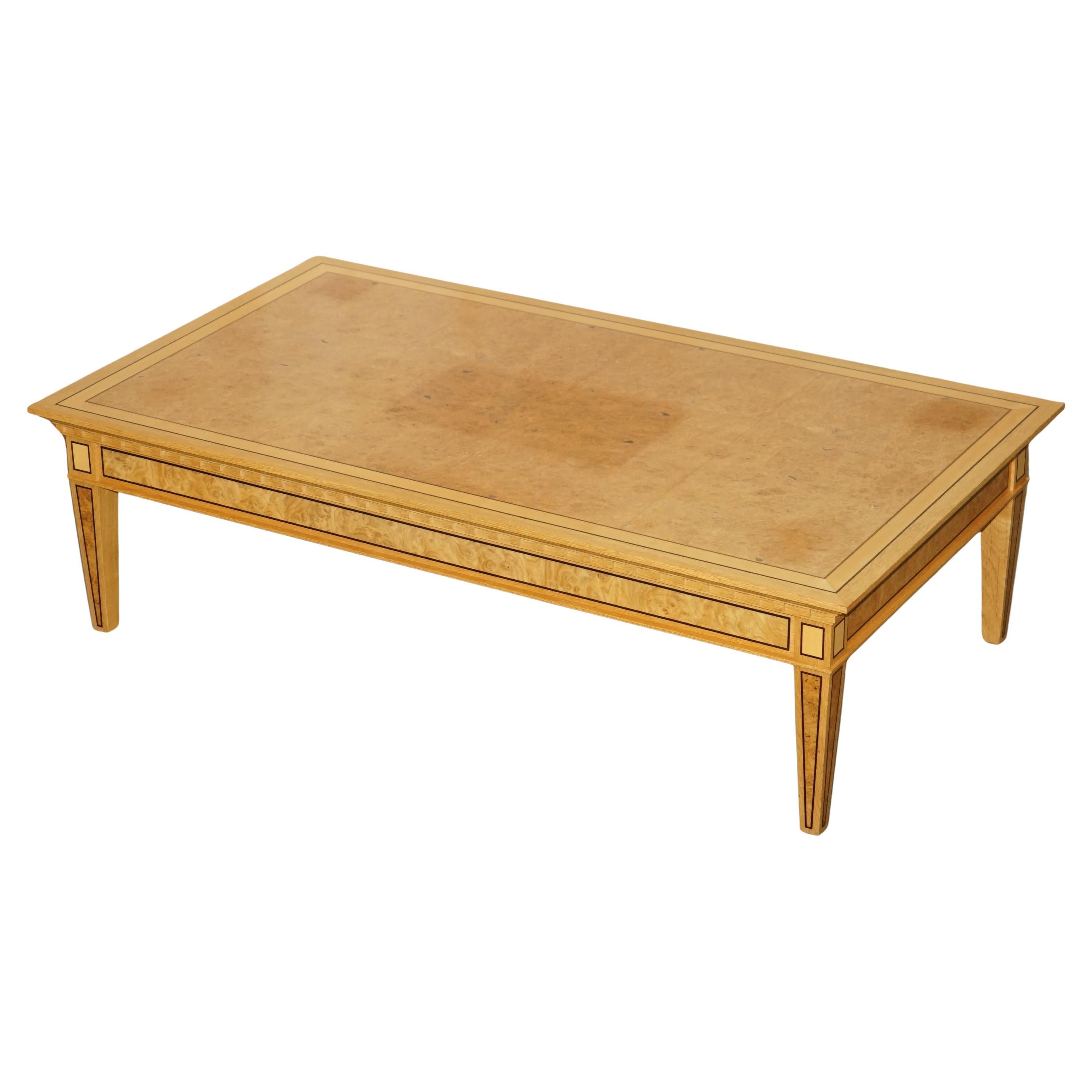 TABLE À GENS CLASSIQUE DE DAVID LINLEY POUR LA RÉTORATION À LiGHT