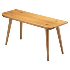 Carl Malmsten "Visingsö" Bench in Solid Pine, Sweden 1950s