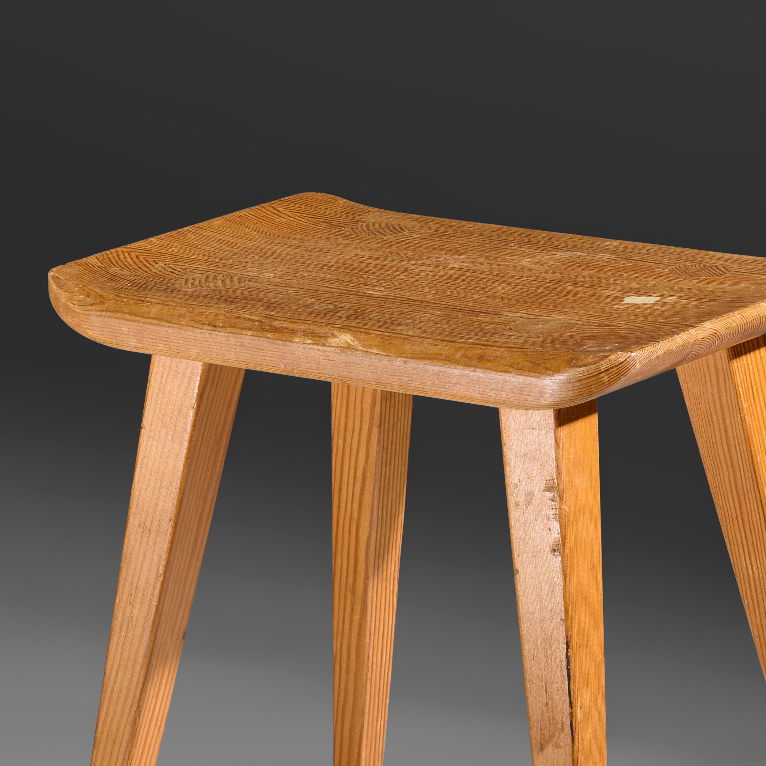 Mid-Century Modern Tabouret Visingso de Carl Malmsten pour Karl Andersson's, Suède, années 1960 en vente