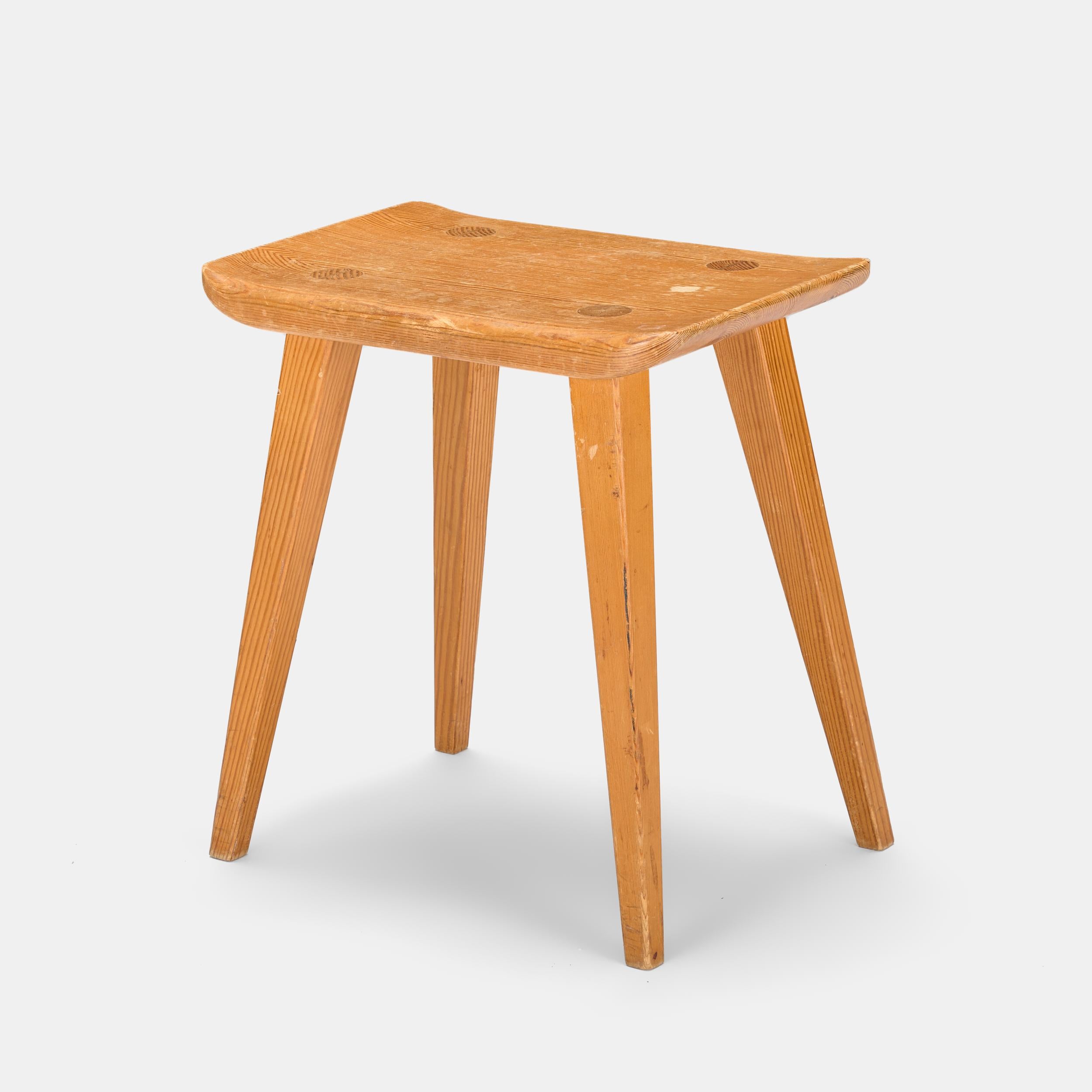 Suédois Tabouret Visingso de Carl Malmsten pour Karl Andersson's, Suède, années 1960 en vente