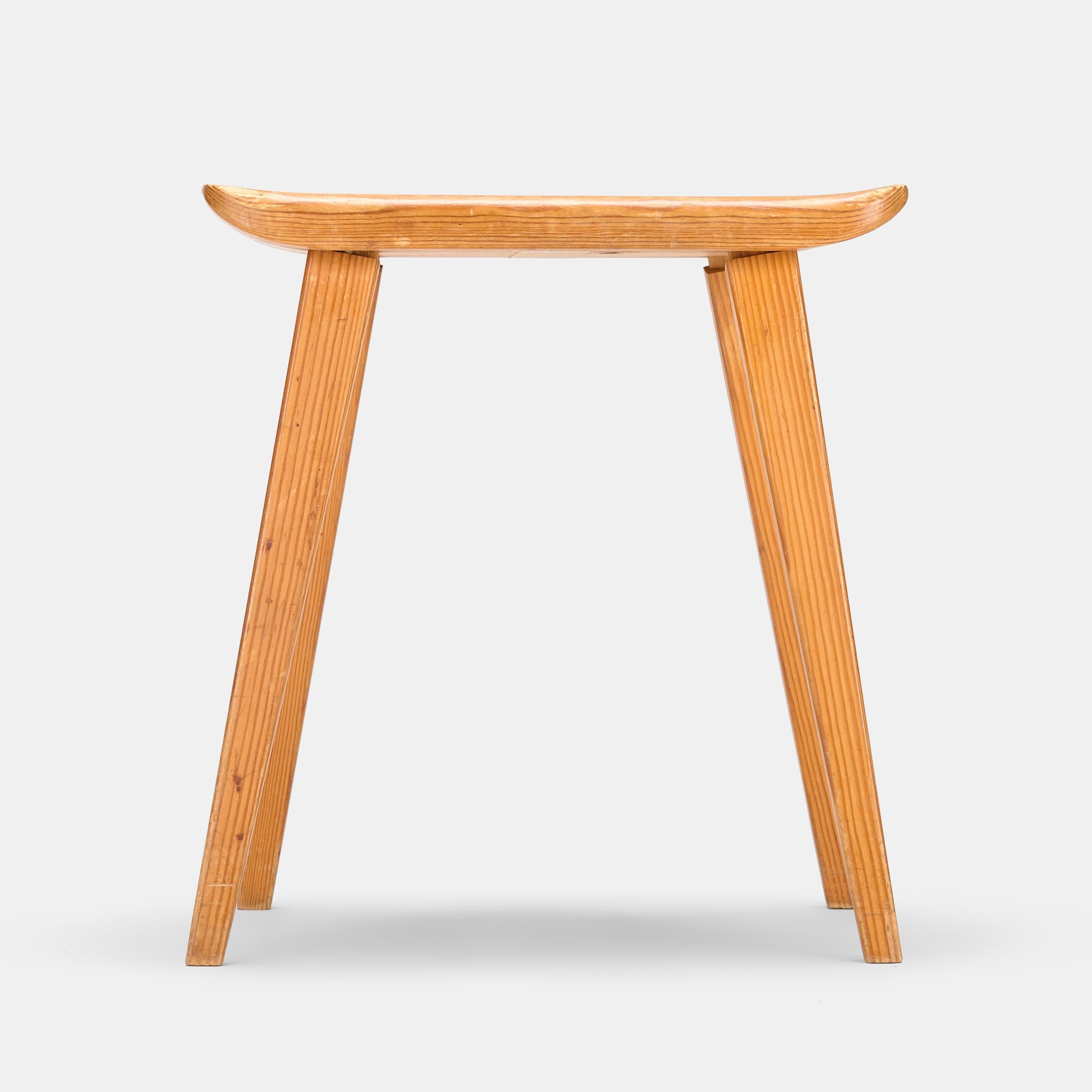 Milieu du XXe siècle Tabouret Visingso de Carl Malmsten pour Karl Andersson's, Suède, années 1960 en vente