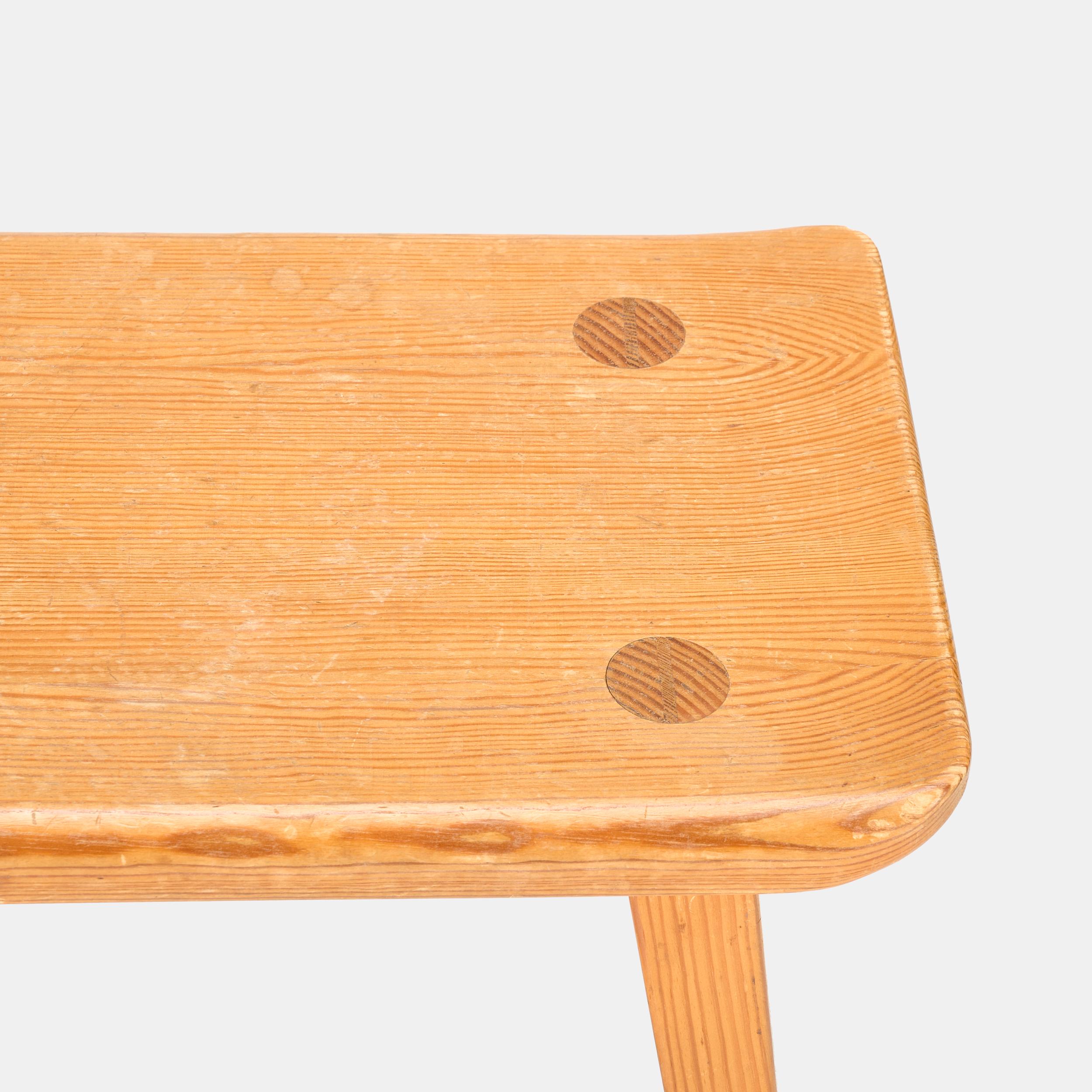 Pin Tabouret Visingso de Carl Malmsten pour Karl Andersson's, Suède, années 1960 en vente