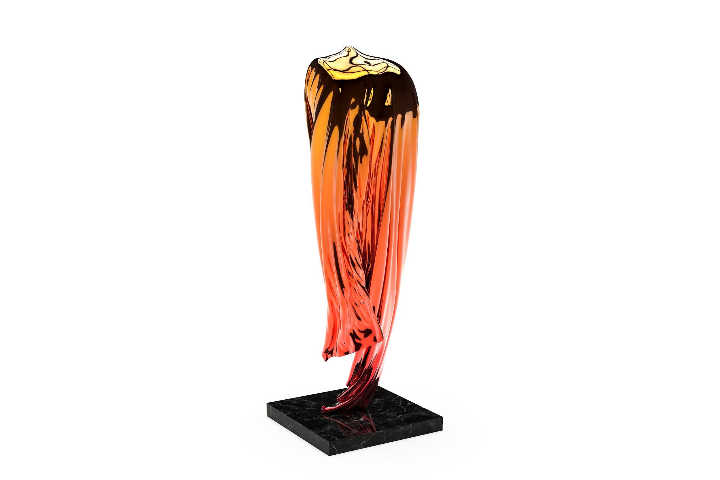 XXI secolo e contemporaneo Scultura Visio Universalis Cromo Dissolvenza in vendita
