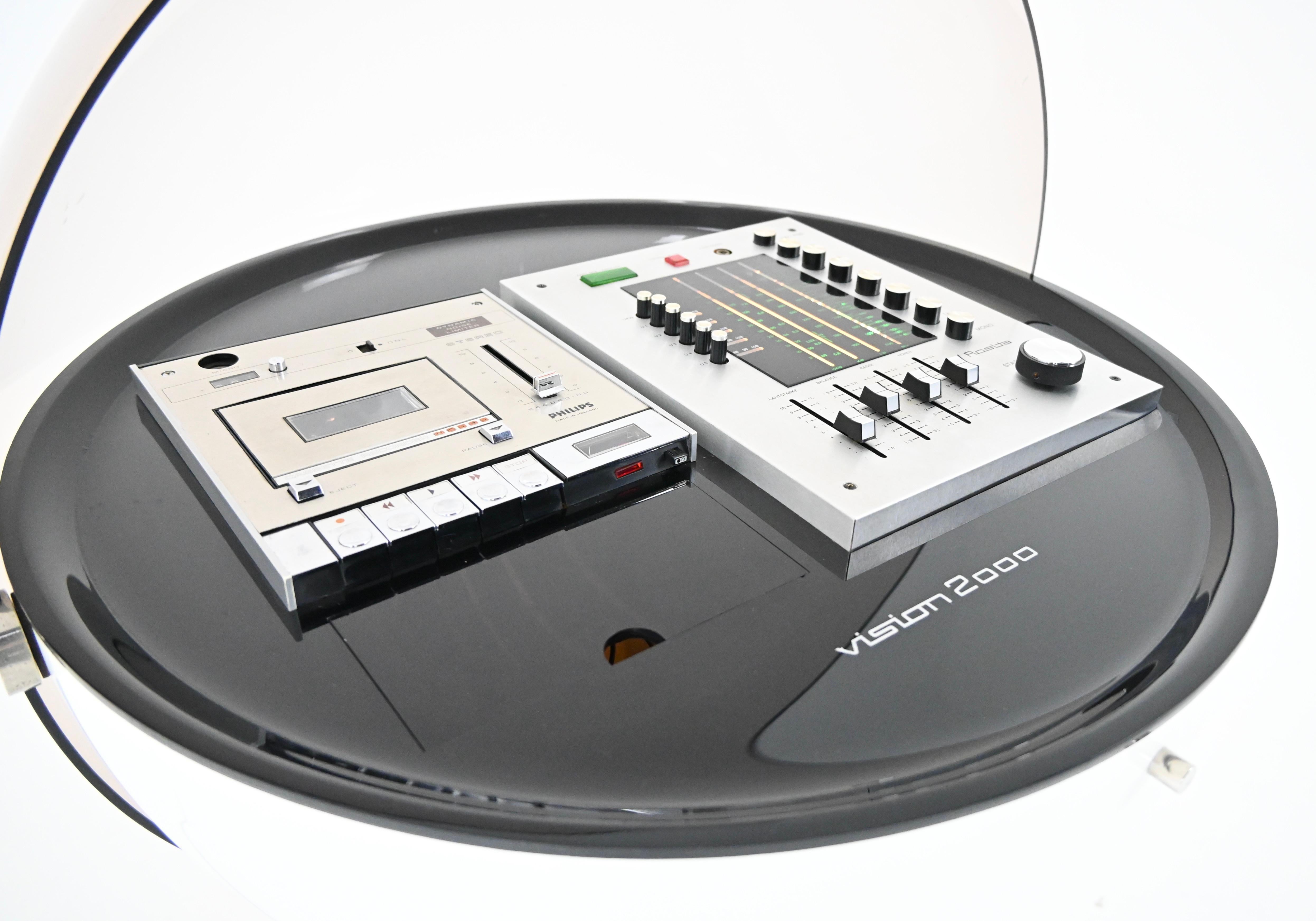 Vision 2000 radio stereo by Thilo Oerke for Rosita, 1970s For Sale 3