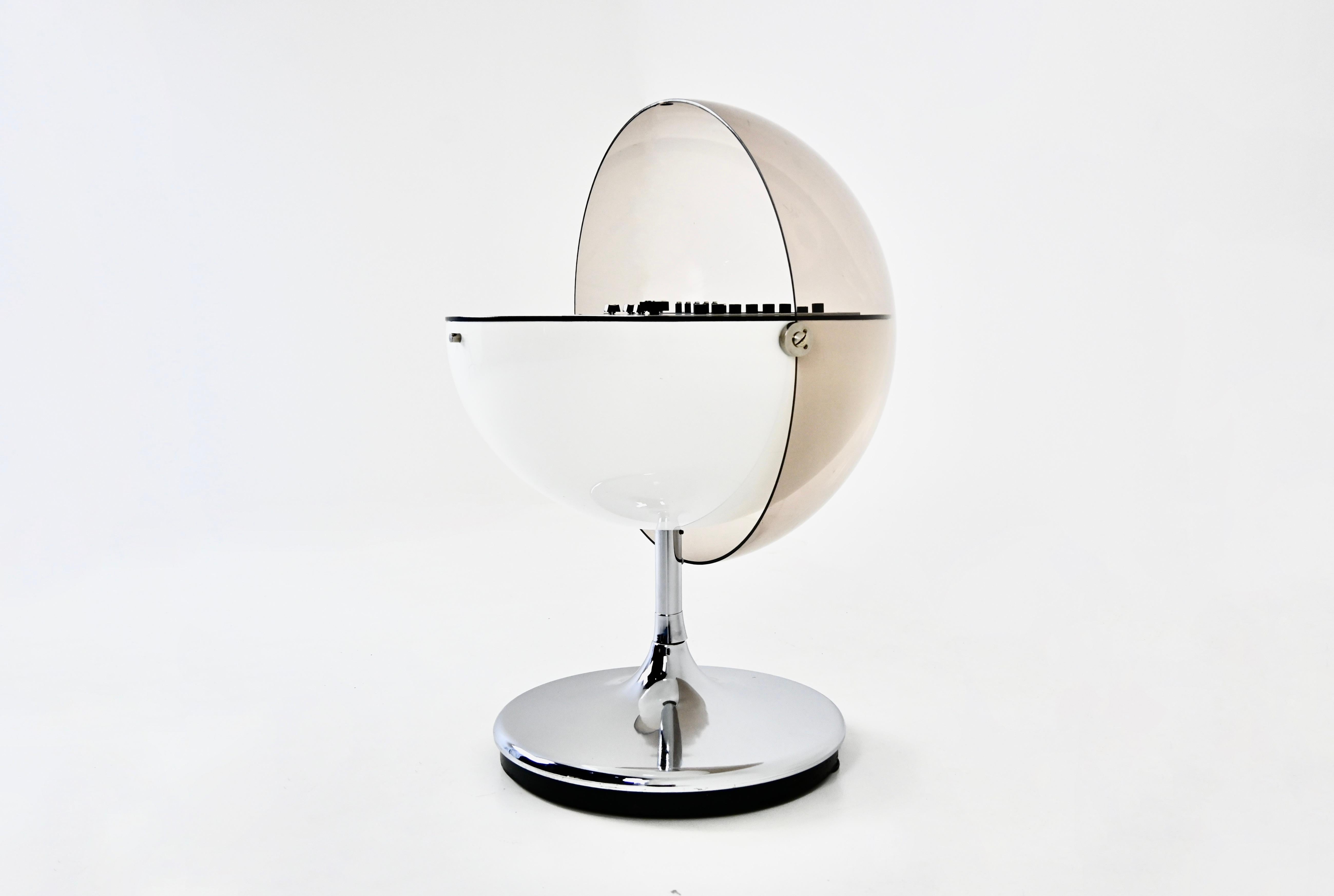 Metal Vision 2000 radio stereo by Thilo Oerke for Rosita, 1970s For Sale