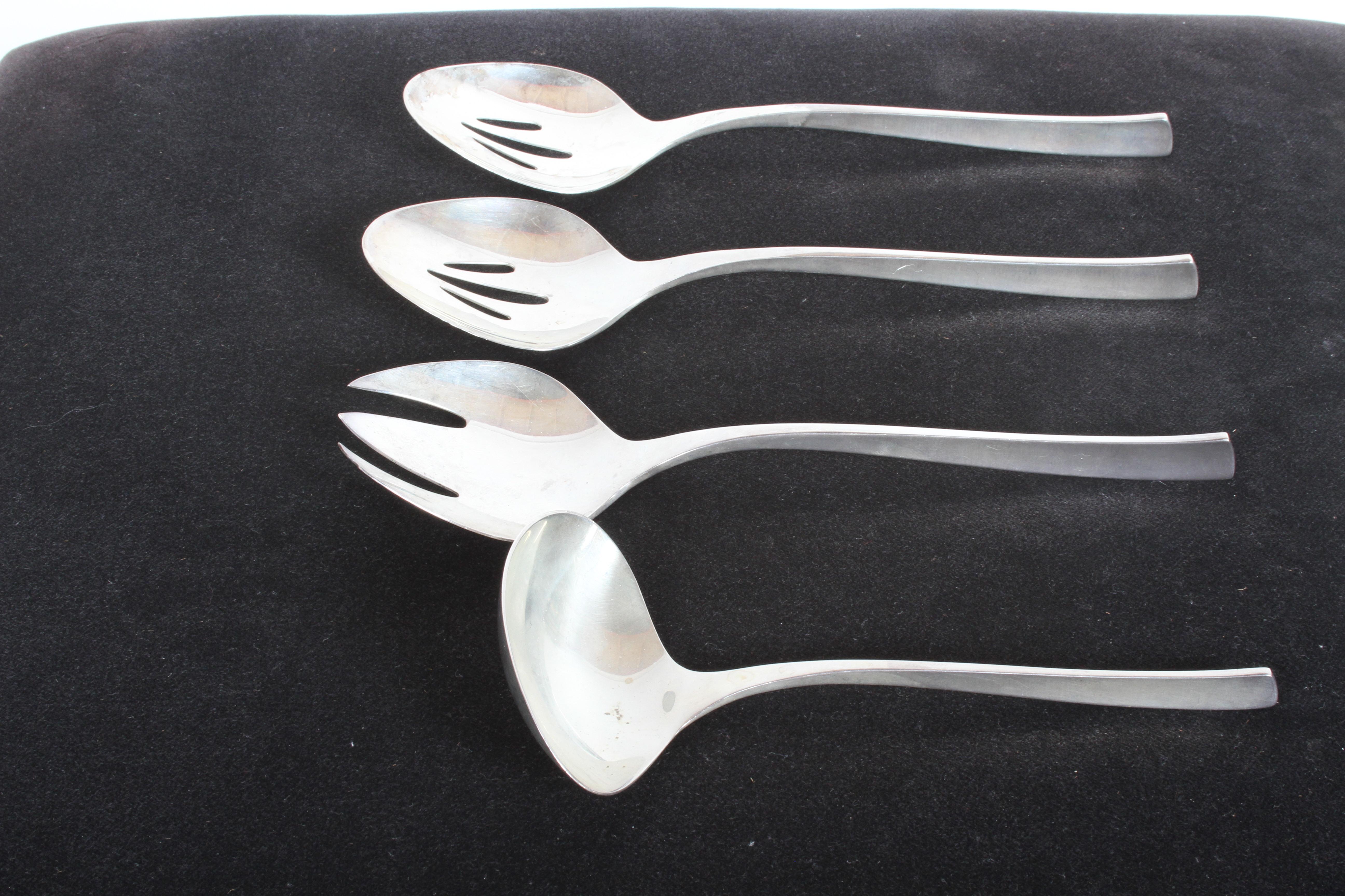 Vision International Sterling Flatware Set by Ronald Pearson for 12-75 Pieces 3