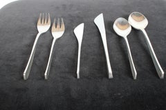 Vision International Sterling Flatware Set by Ronald Pearson for 12-75 Pieces