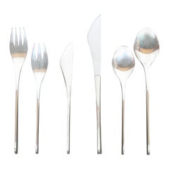 Vision International Sterling Flatware Set by Ronald Pearson for 12-75 Pieces