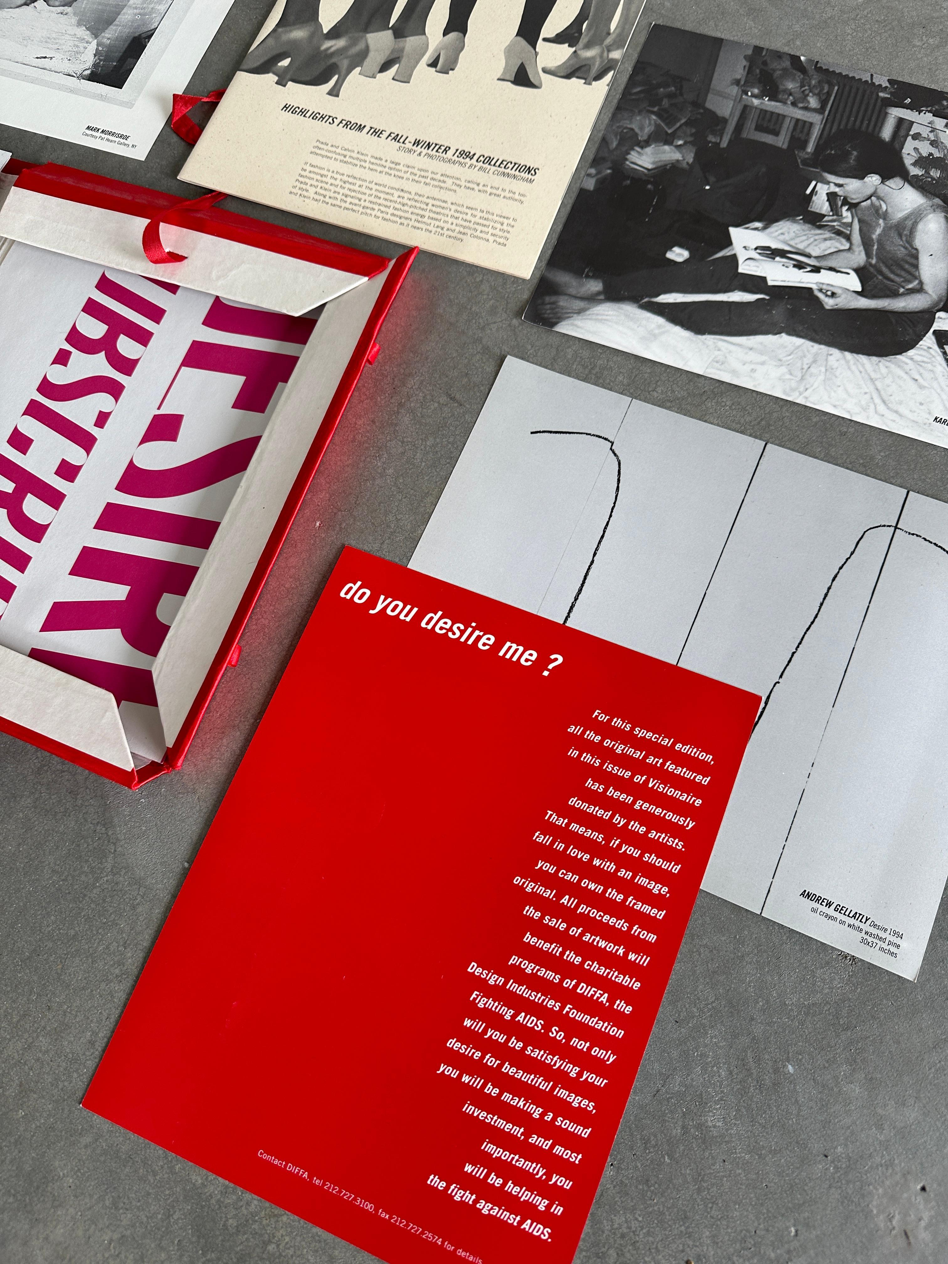 Papier VISIONAIRE 12 : Desire (1638/2000) en vente