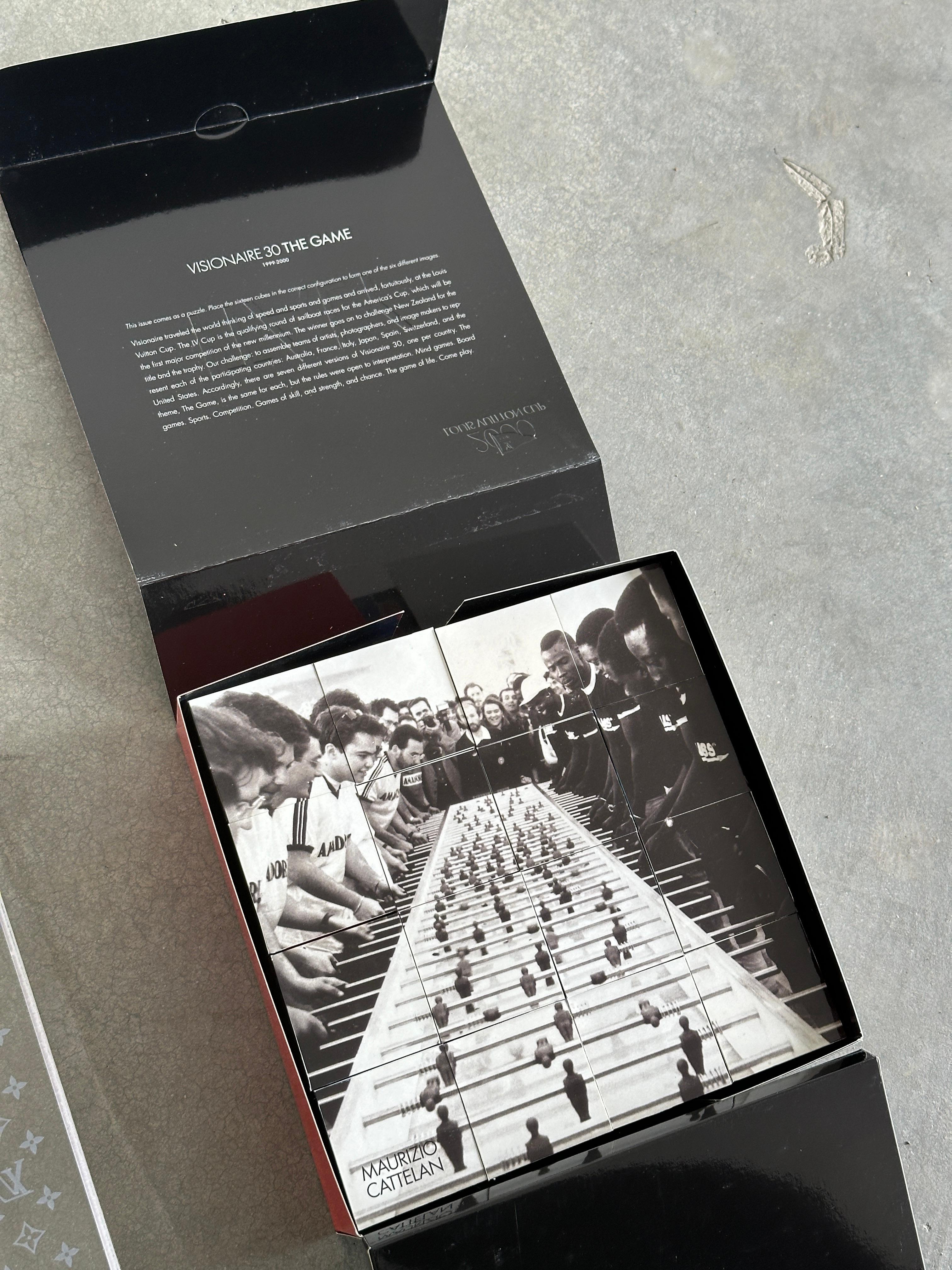VISIONAIRE 30: Game Louis Vuitton Italy (0929/6000) For Sale 1